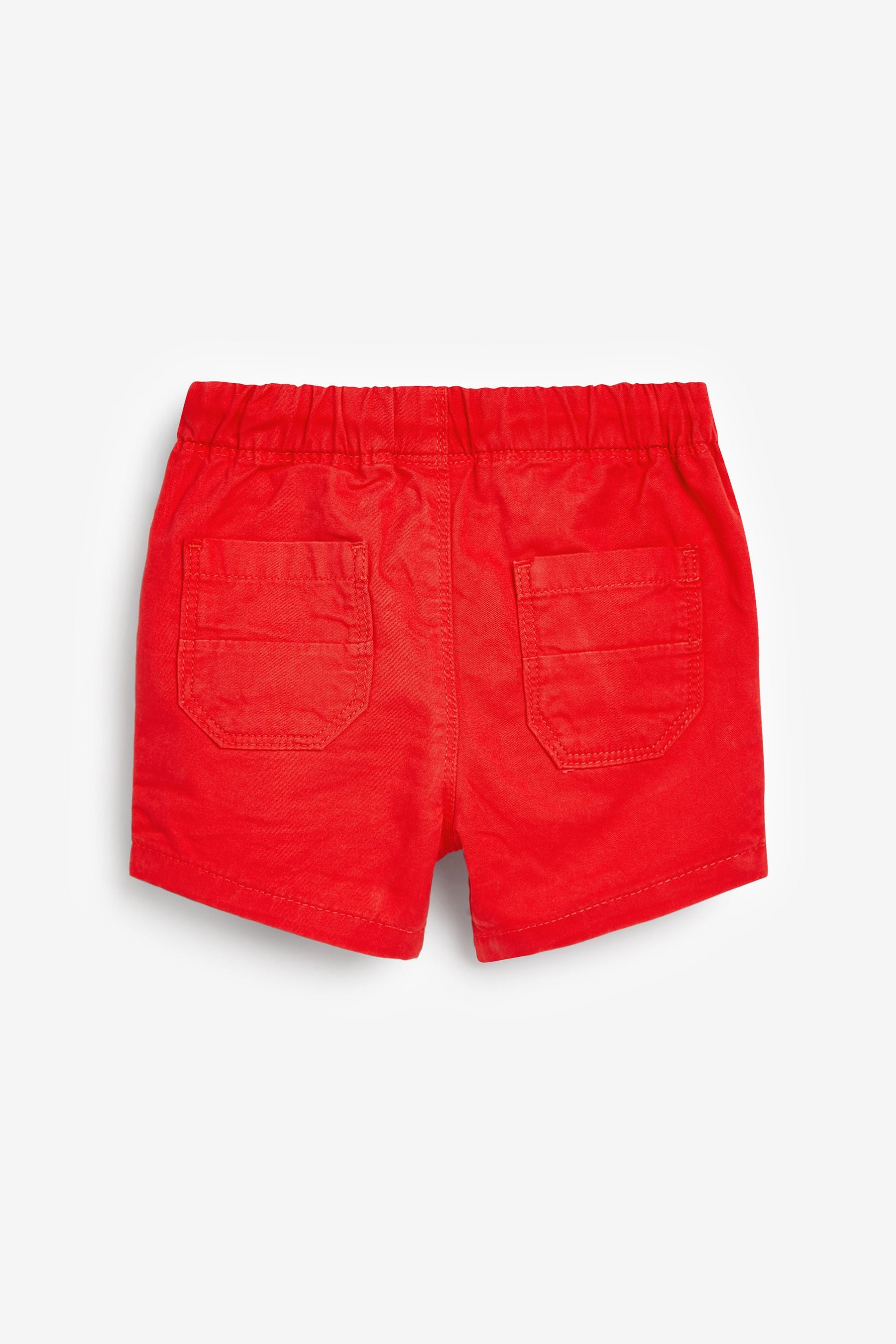 Red Pull-On Shorts (3mths-7yrs)