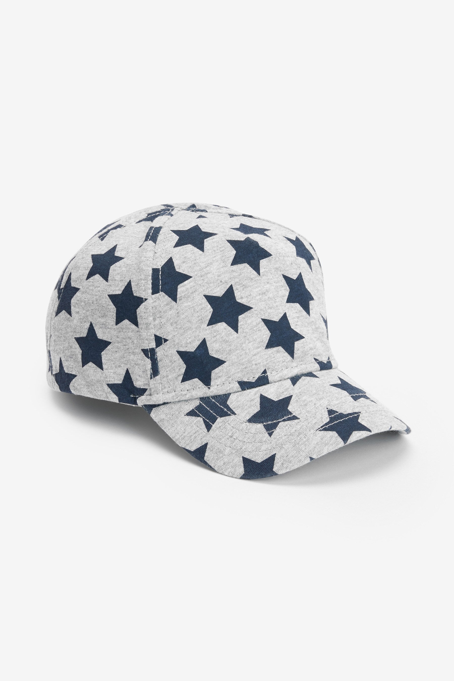 Navy/Grey 2 Pack Star Caps (3mths-10yrs)