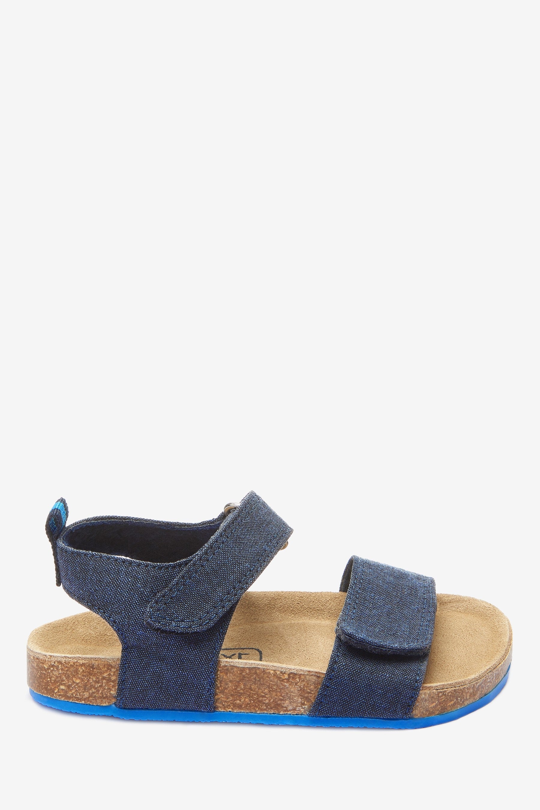 Navy Corkbed Comfort Sandals