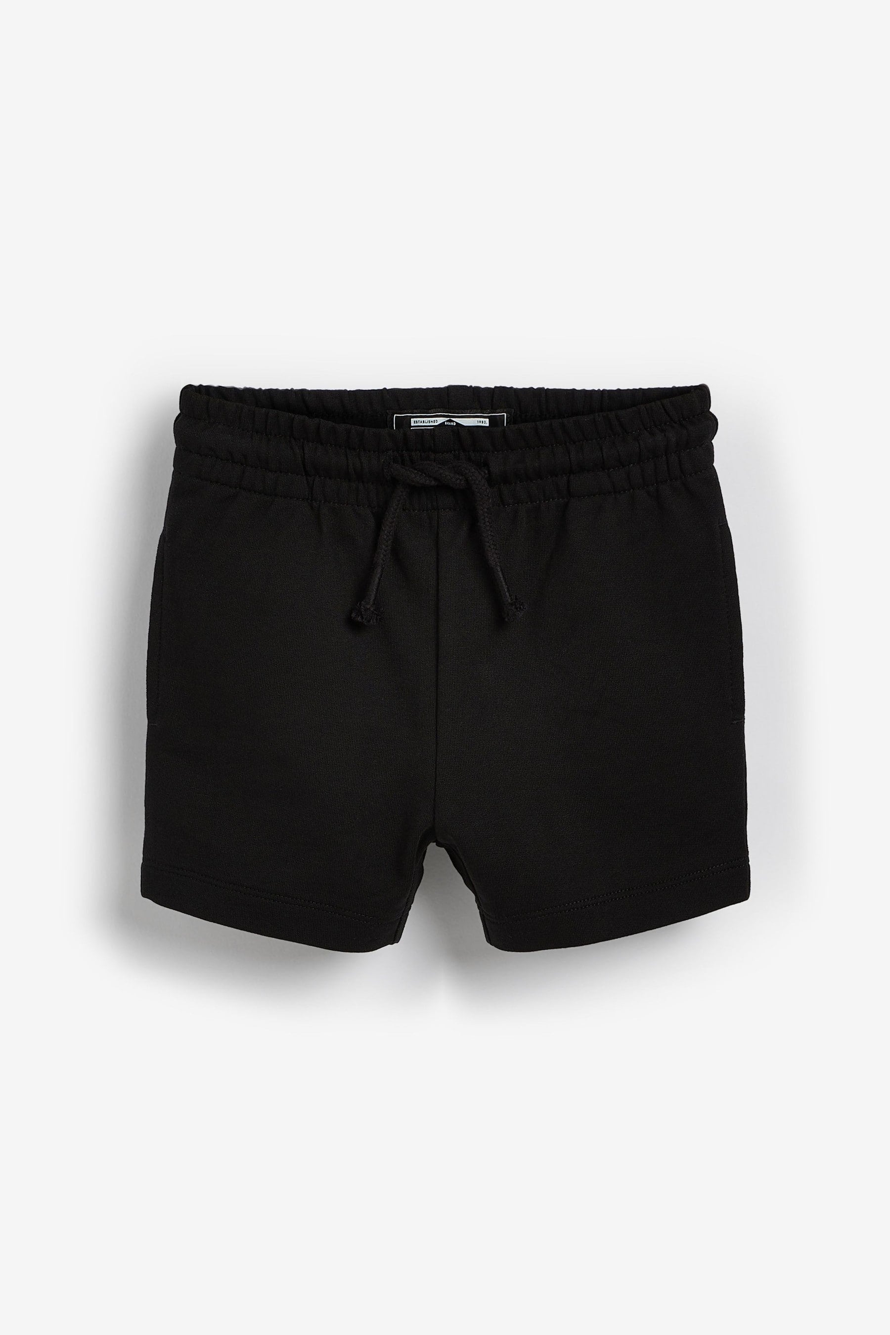 Black Jersey Shorts (3mths-7yrs)