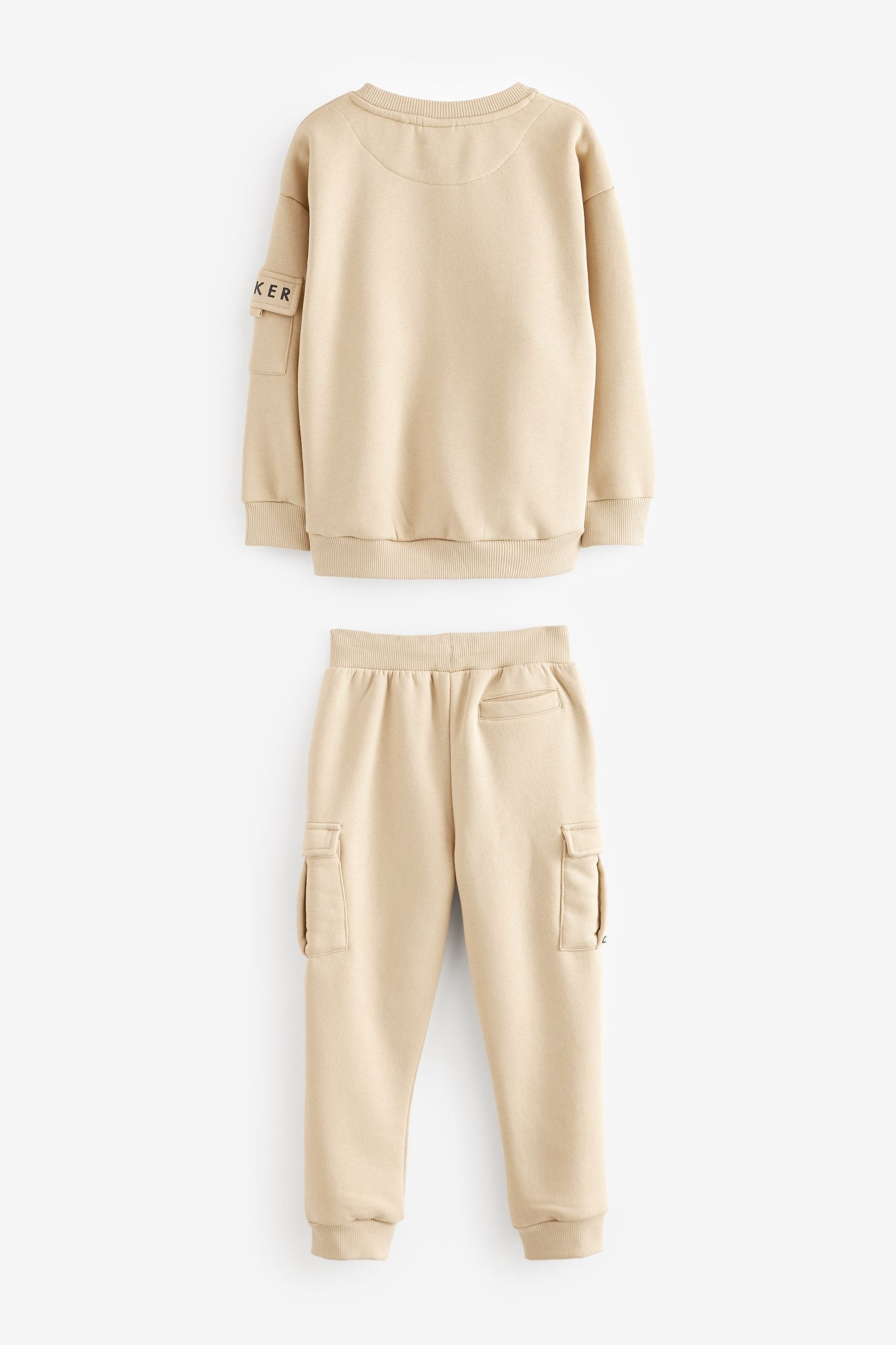 Stone Baker by Ted Baker Stone Cargo Sweater and Joggers Set