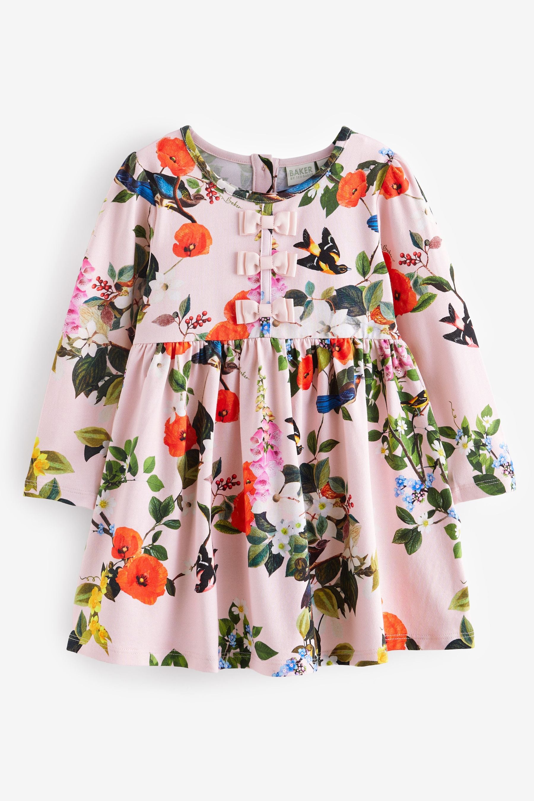 Pink Baker by Ted Baker Floral Dress