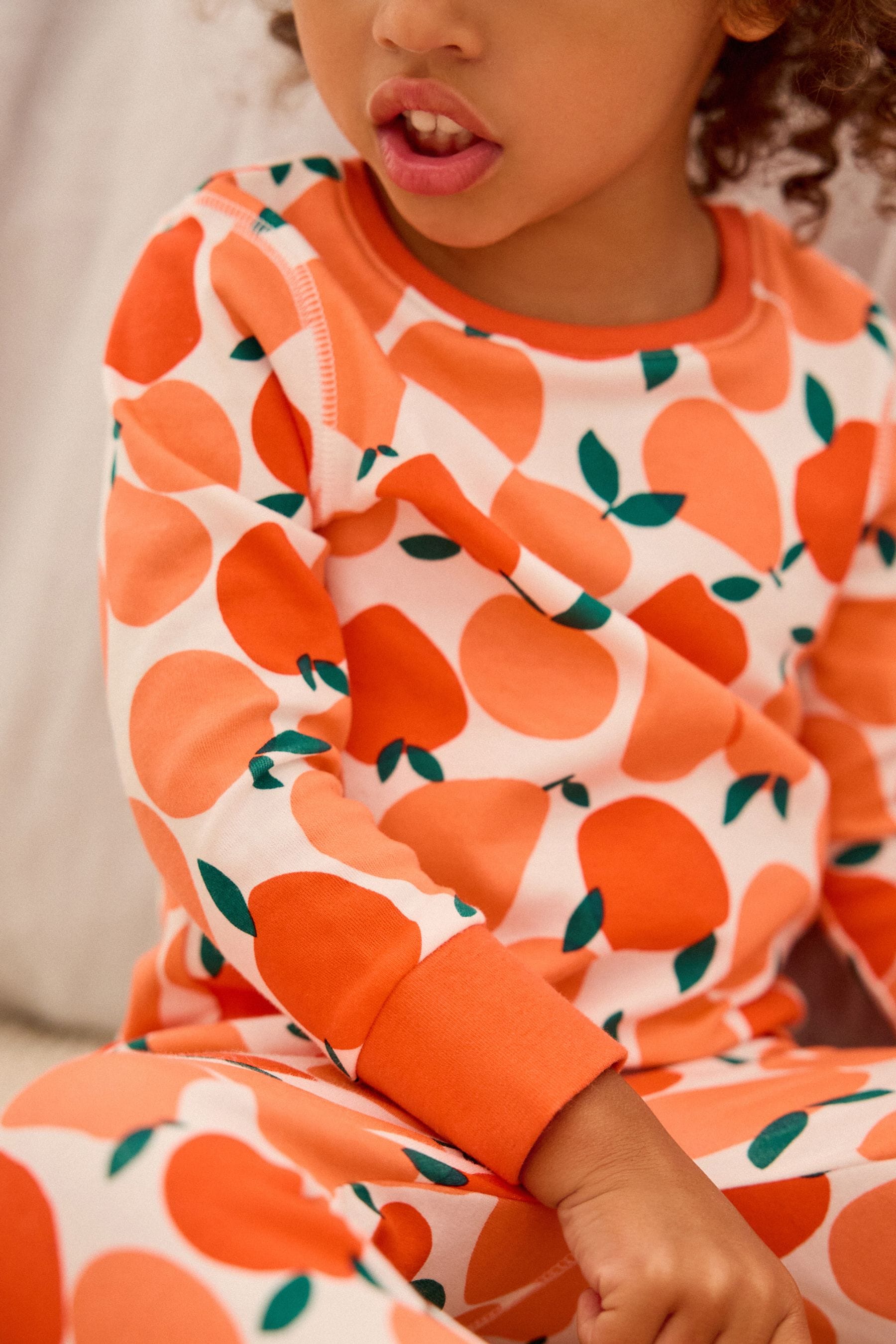 Multi Fruit Long Pyjamas 3 Pack (9mths-10yrs)