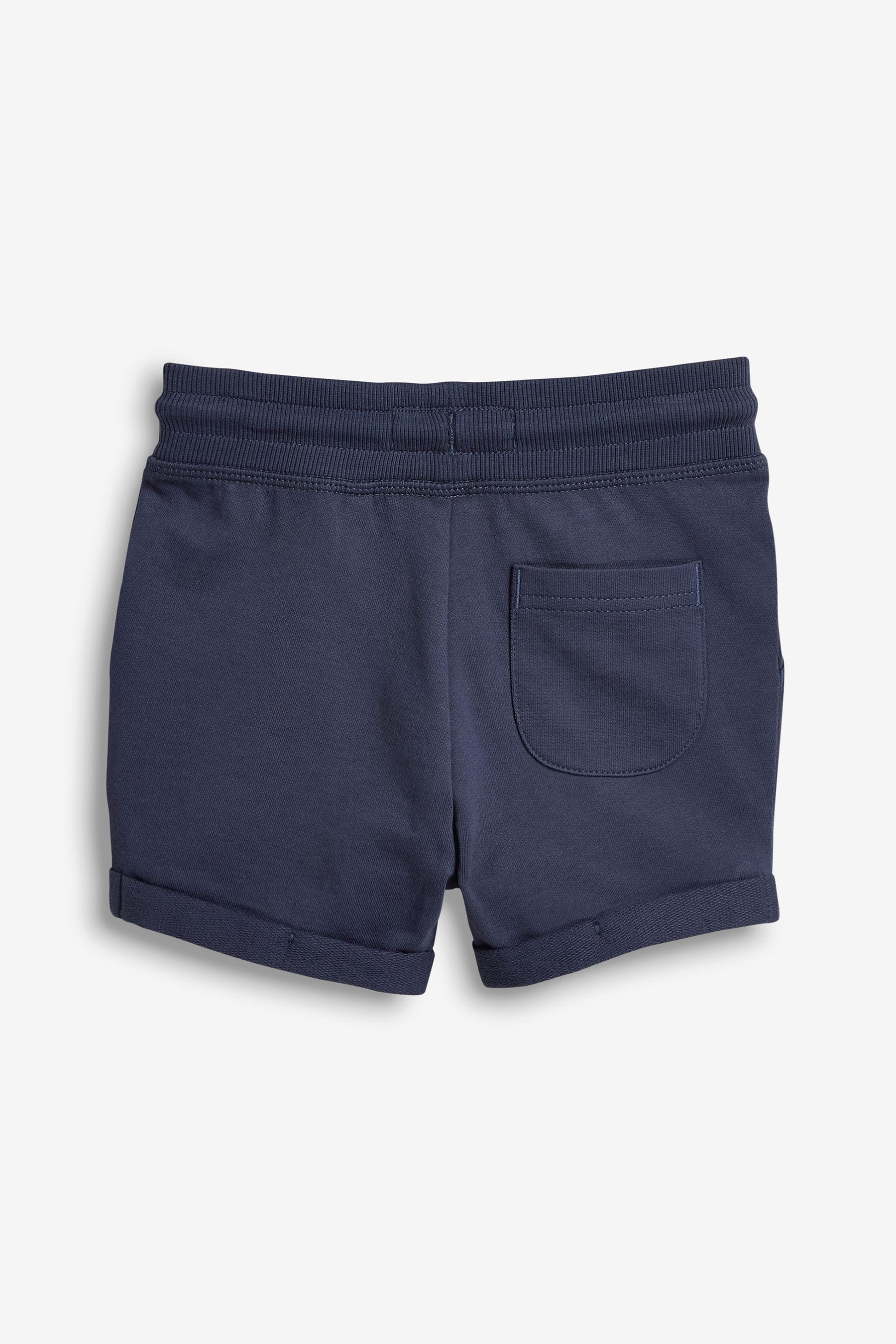 Black/Navy/Grey Jersey Shorts 3 Pack (3mths-7yrs)