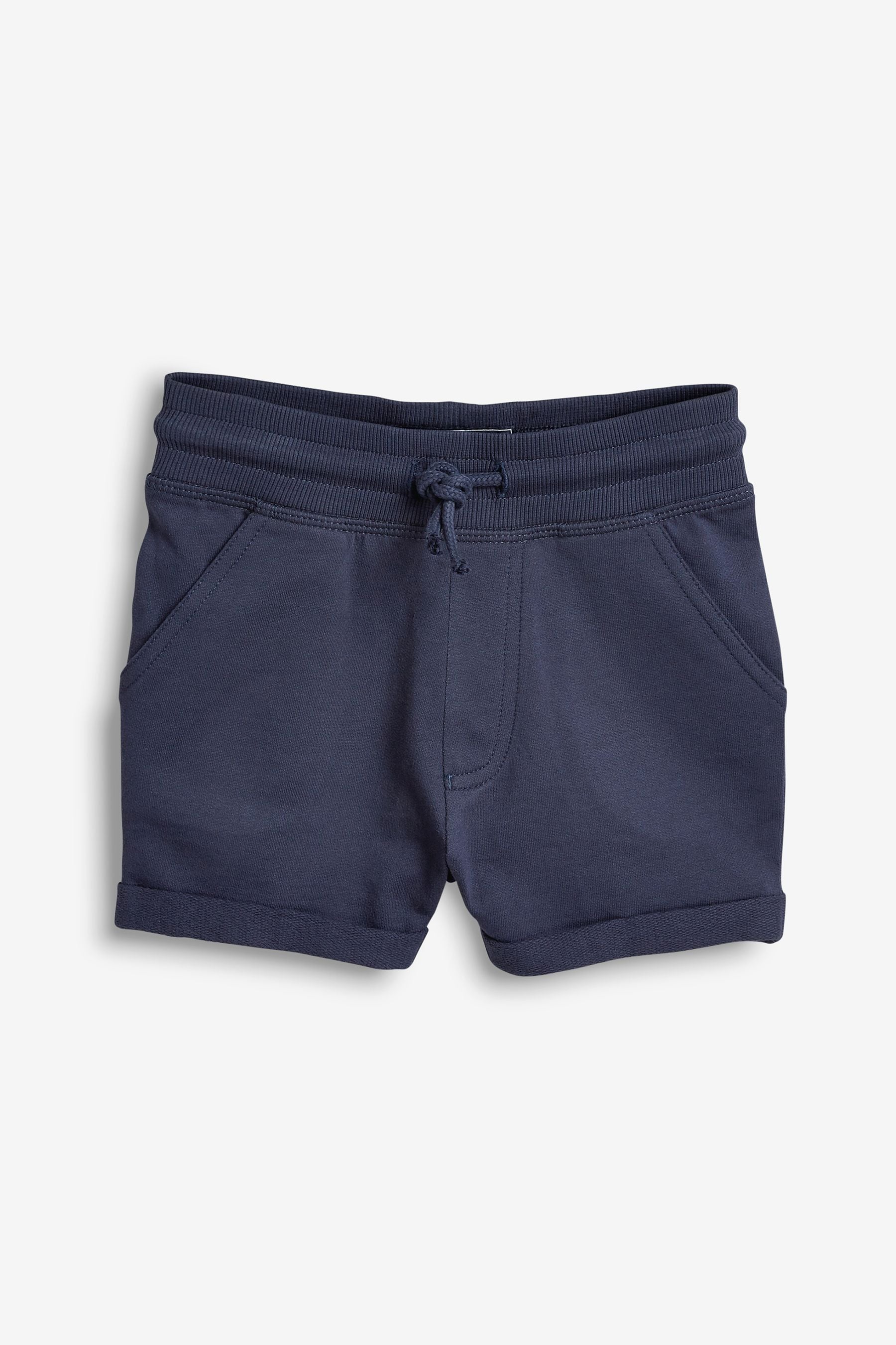 Black/Navy/Grey Jersey Shorts 3 Pack (3mths-7yrs)