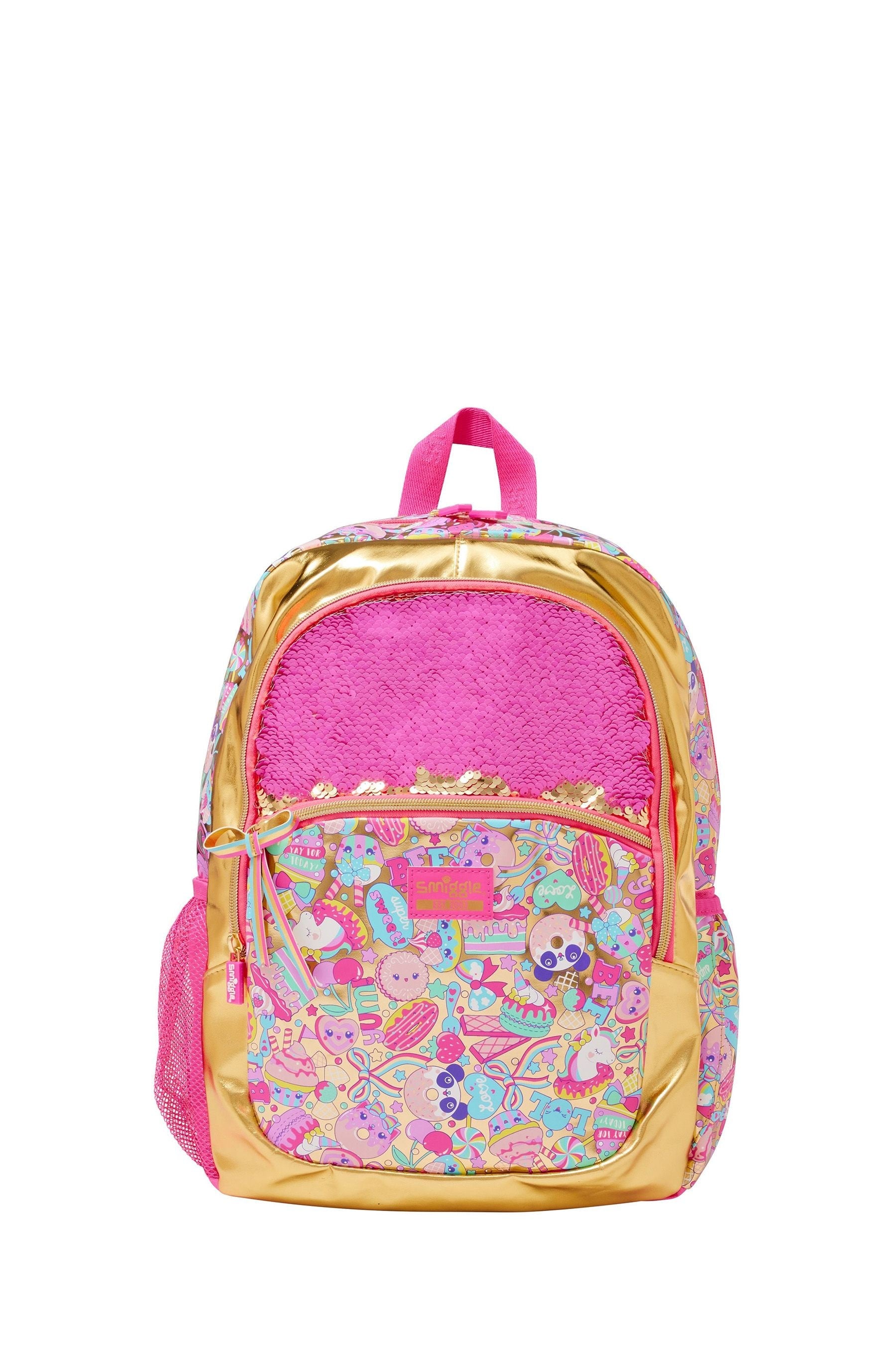 Gold Smiggle 20th Birthday Classic Backpack