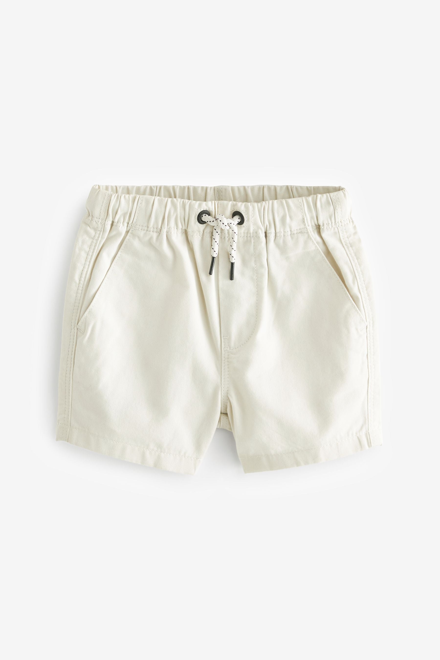 Ecru Pull-On Shorts (3mths-7yrs)