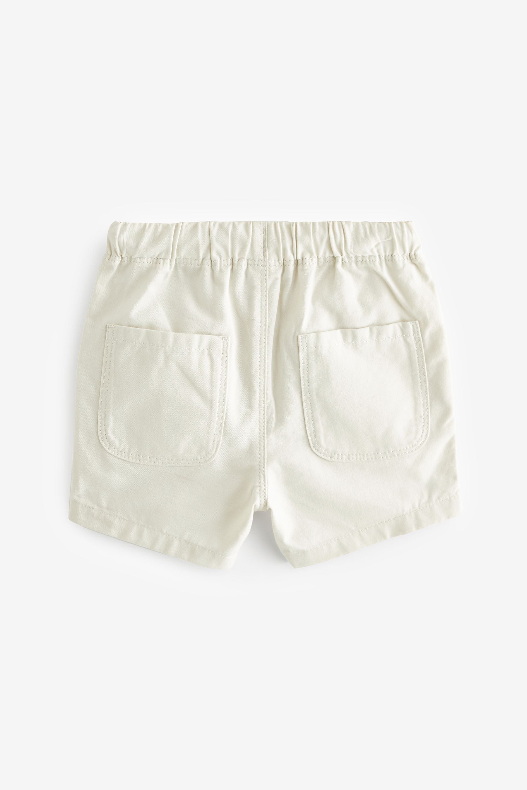 Ecru Pull-On Shorts (3mths-7yrs)