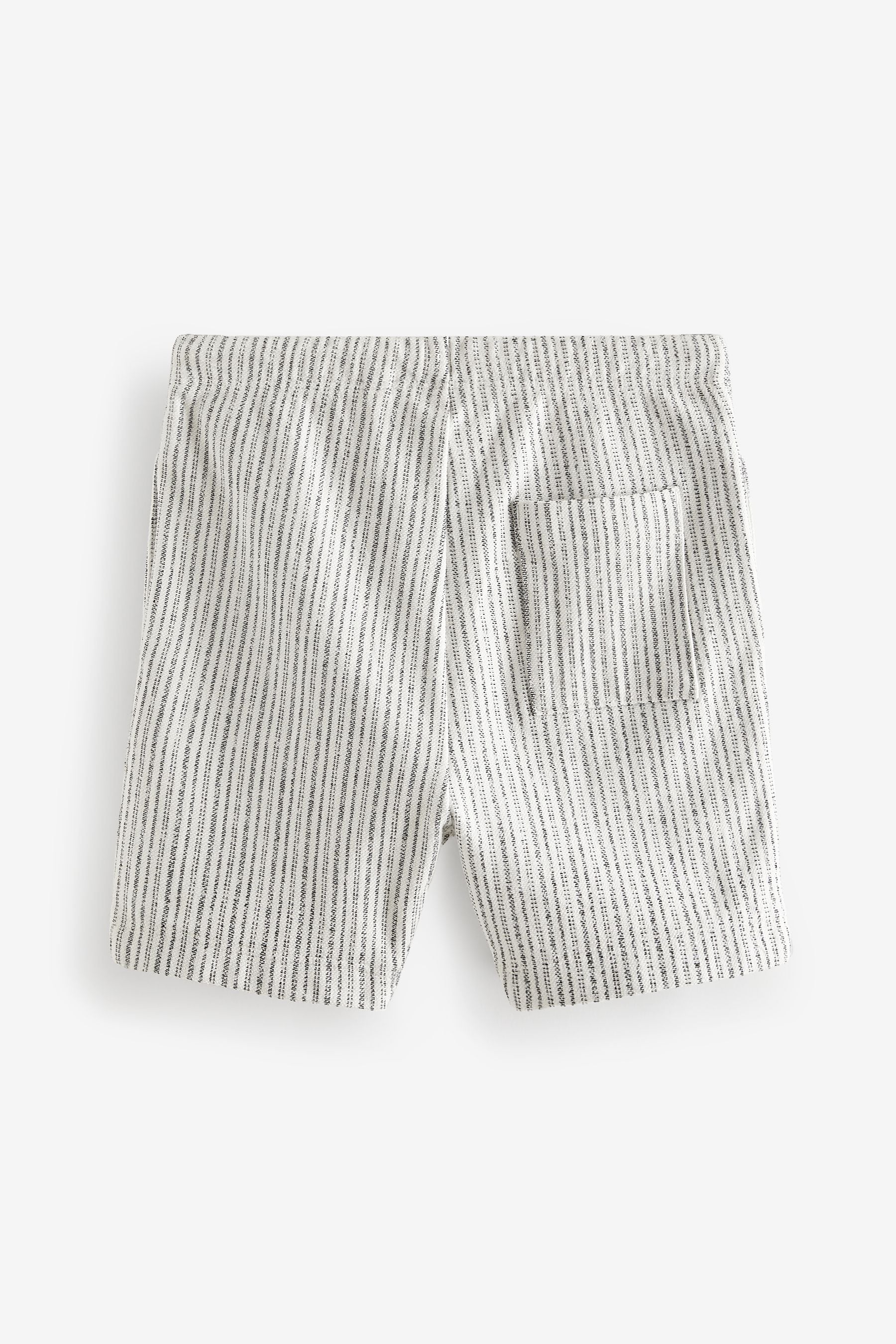 Black/White Stripe Jersey Shorts (3mths-7yrs)