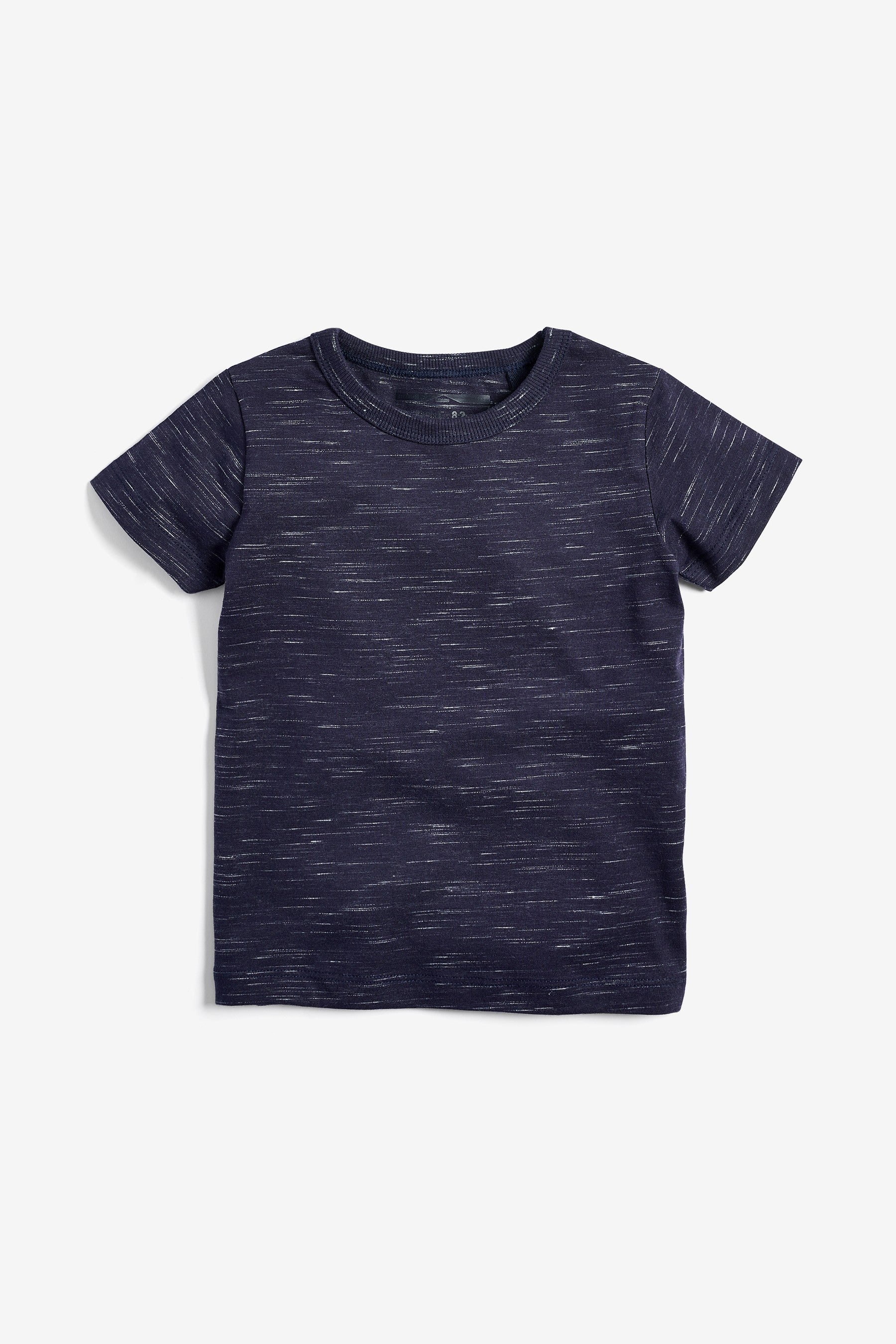 Blue 5 Pack Textured T-Shirts (3mths-7yrs)