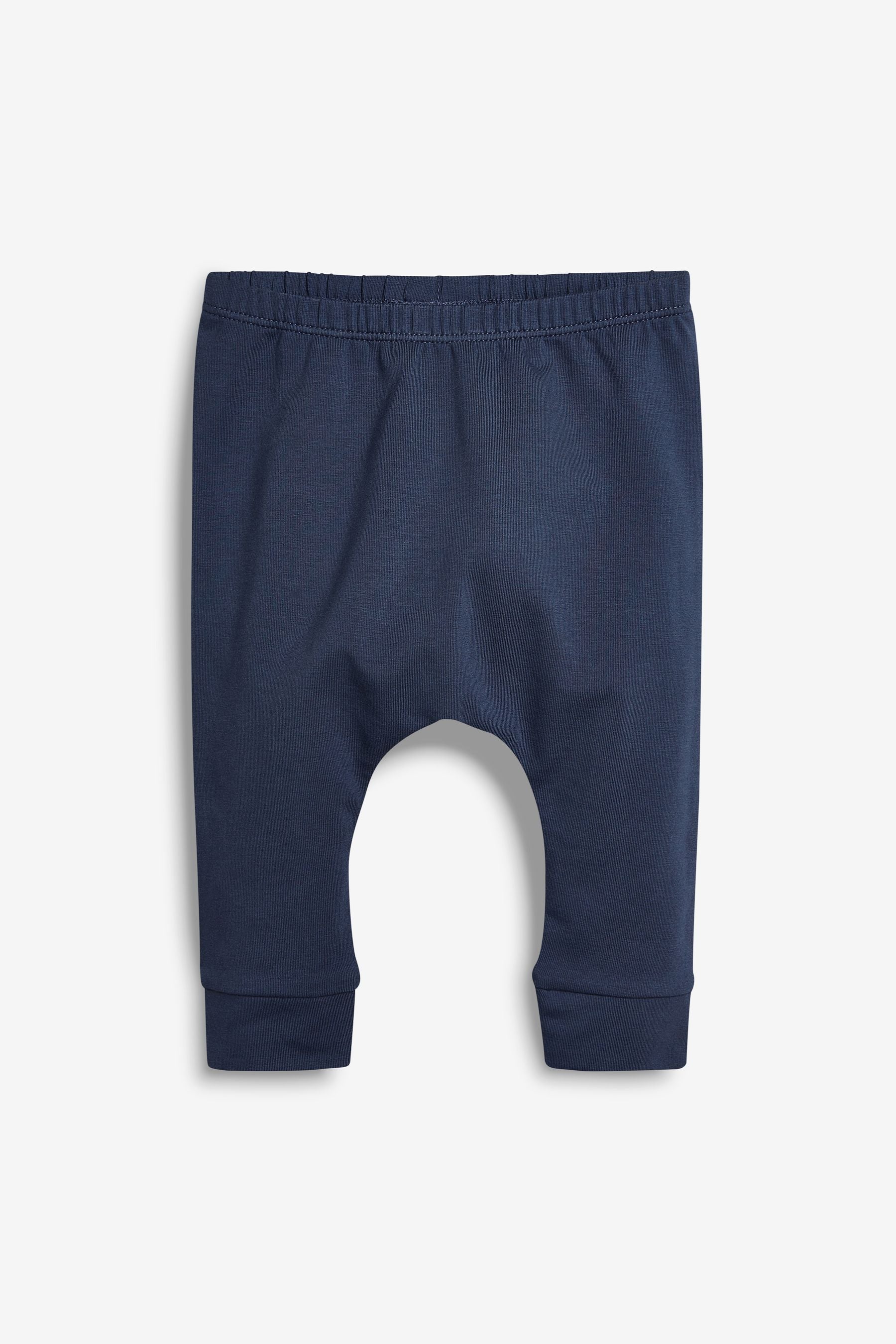 Grey/Navy Baby 3 Pack Leggings