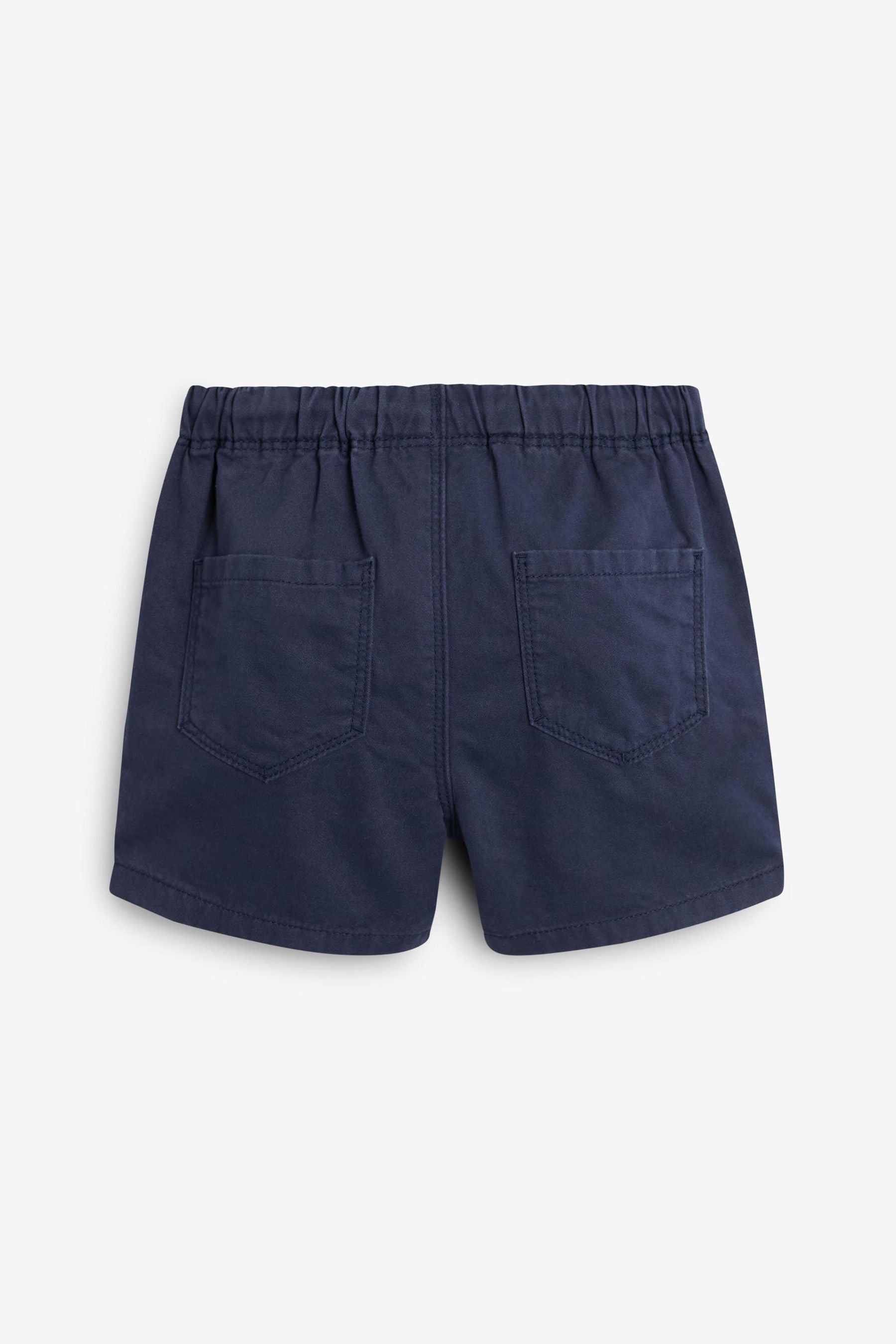 Navy Blue Pull-On Shorts (3mths-7yrs)