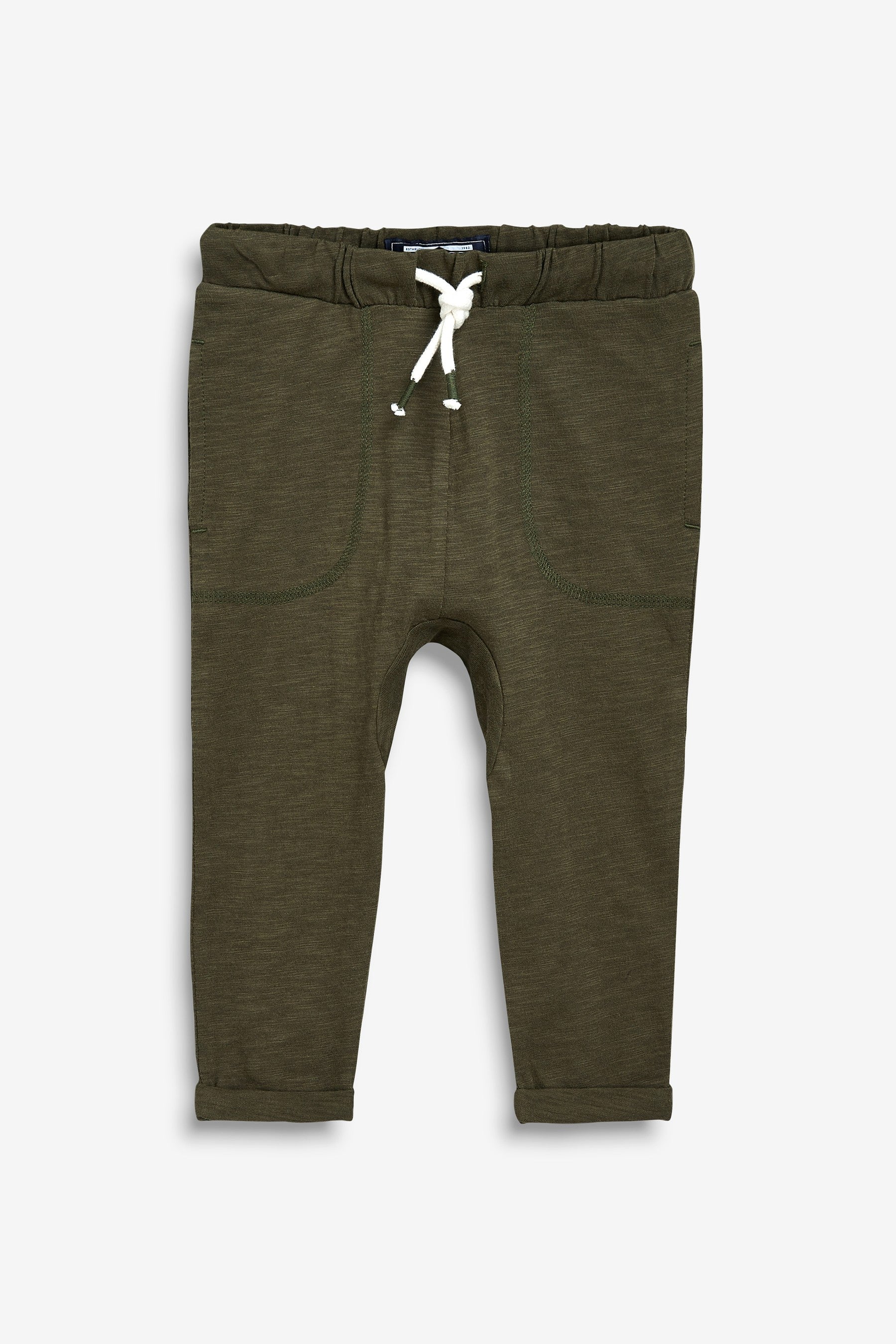 Khaki/Grey 3 Pack Lightweight Joggers (3mths-7yrs)