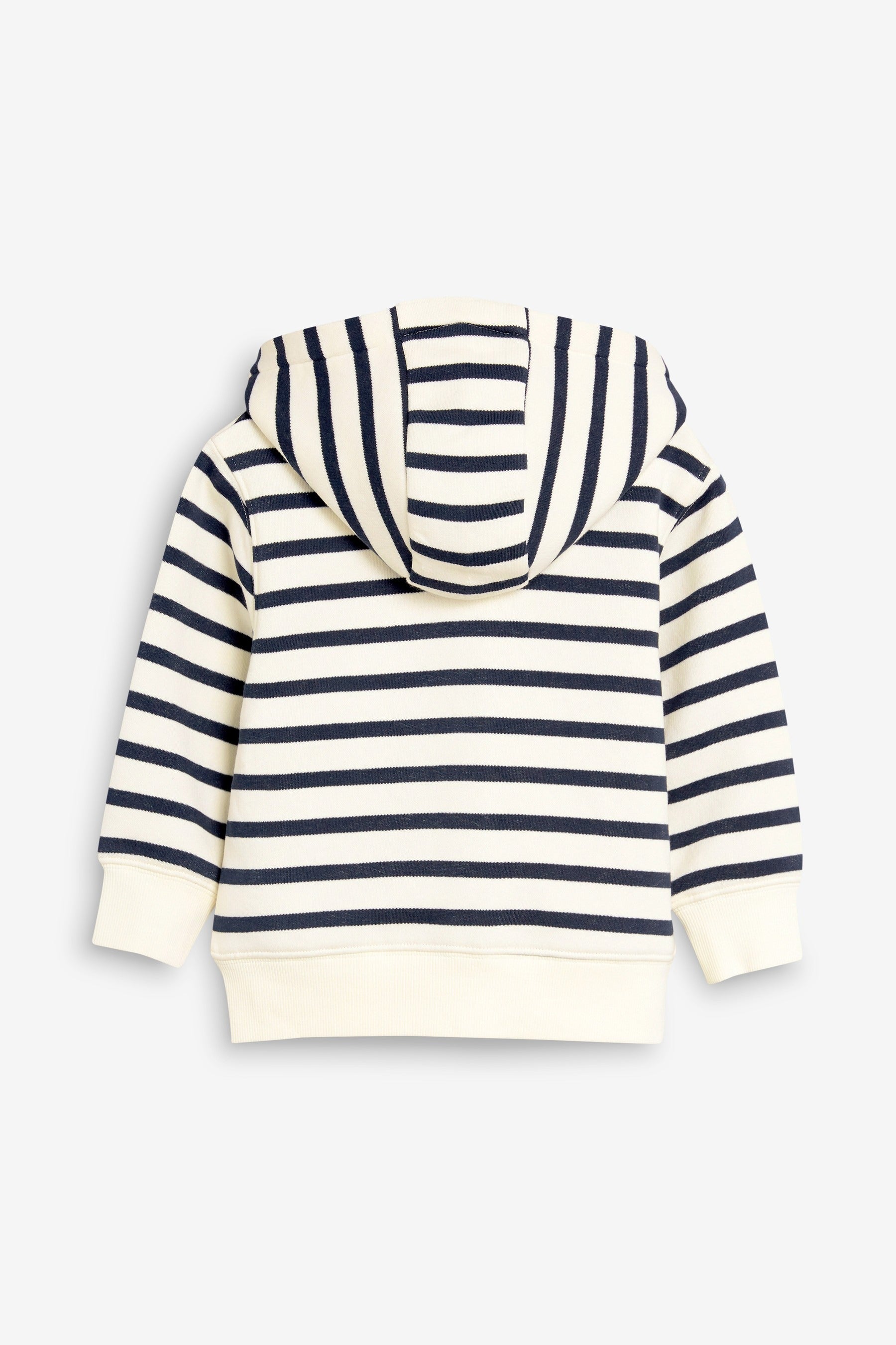 Stripe Essential Zip Through Hoodie (3mths-7yrs)