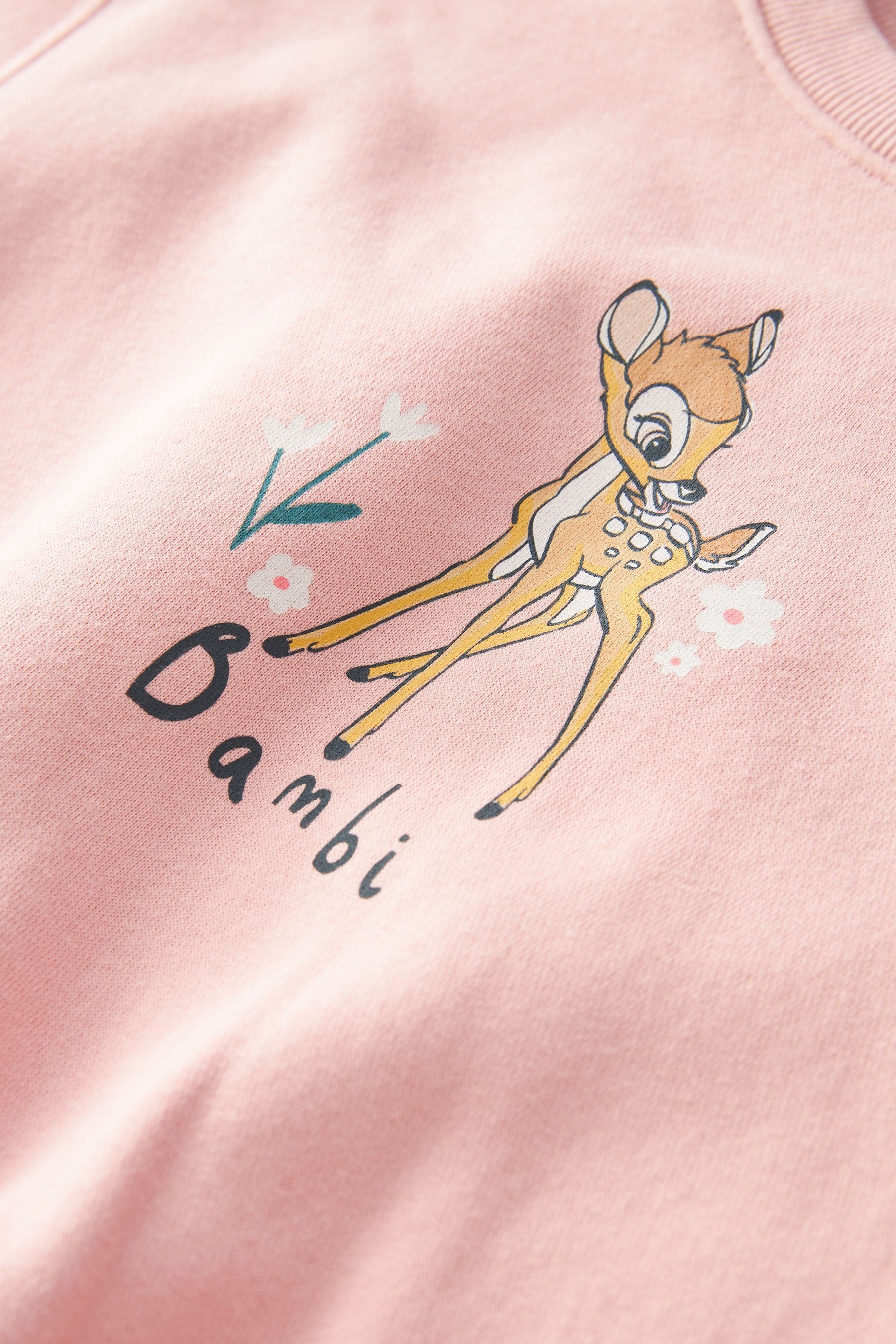 Pink Disney Bambi Sweat Jumper (3mths-7yrs)