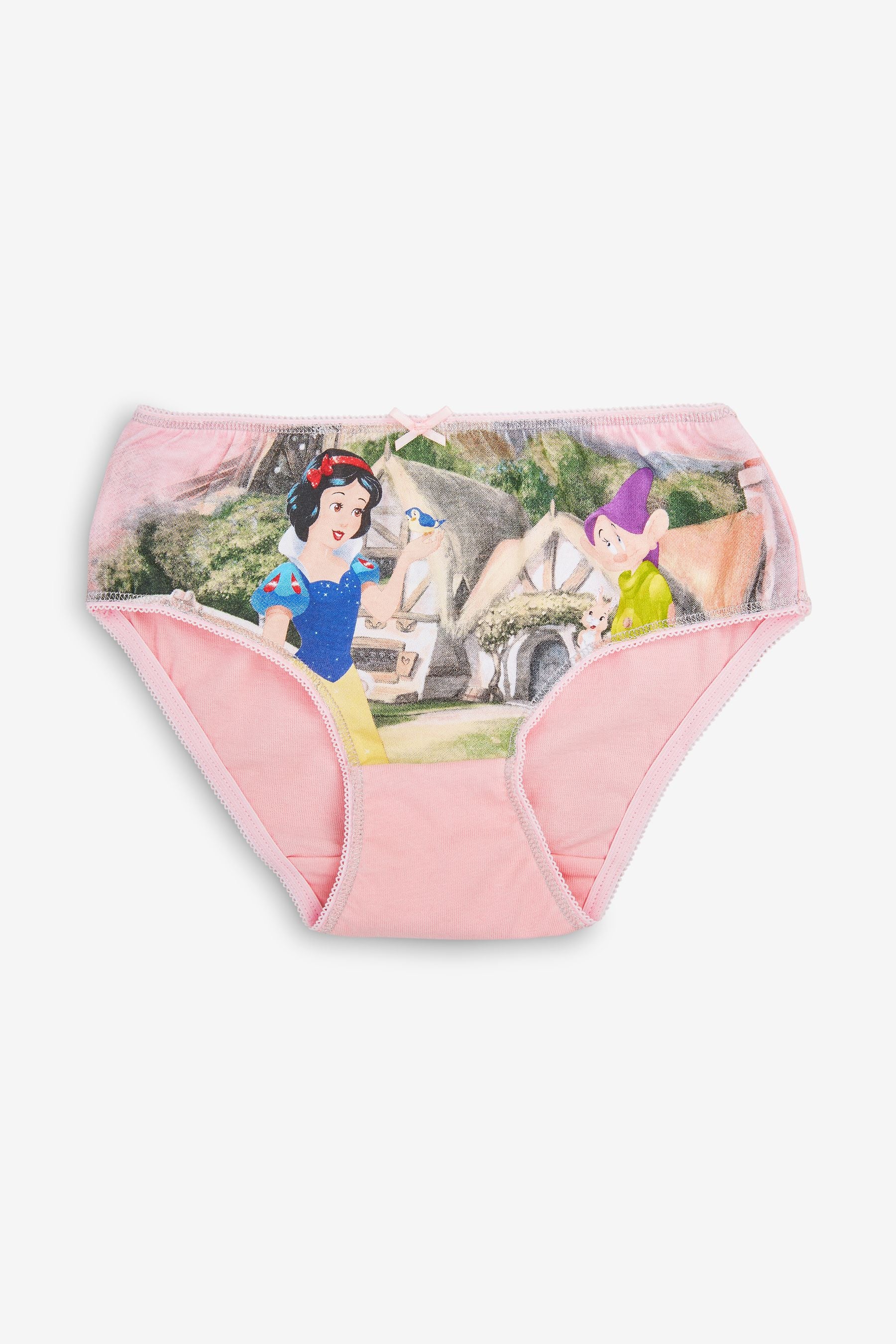 Multi 5 Pack Disney Princess Briefs (1.5-8yrs)