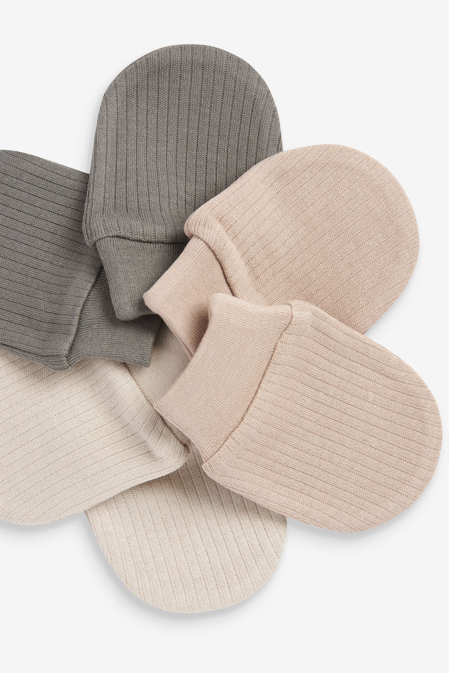 Neutral Baby Scratch Mitts 3 Packs