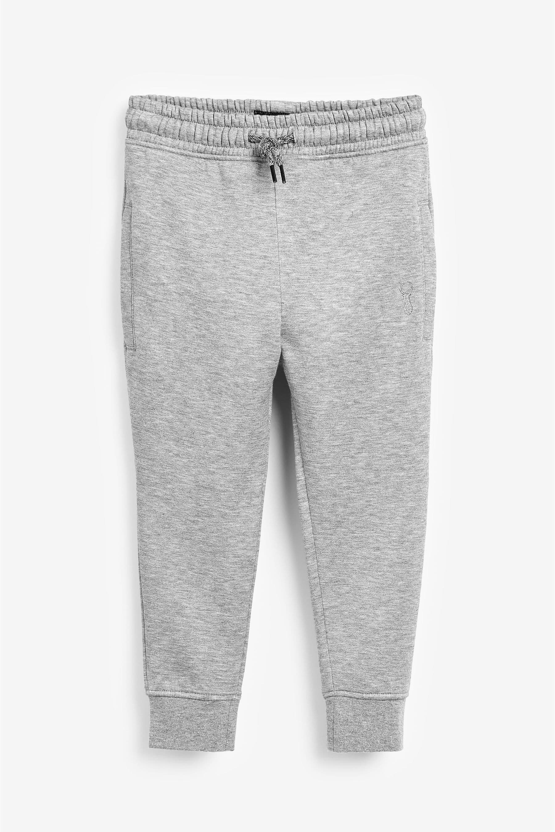 Grey Cuffed Joggers (3-16yrs)