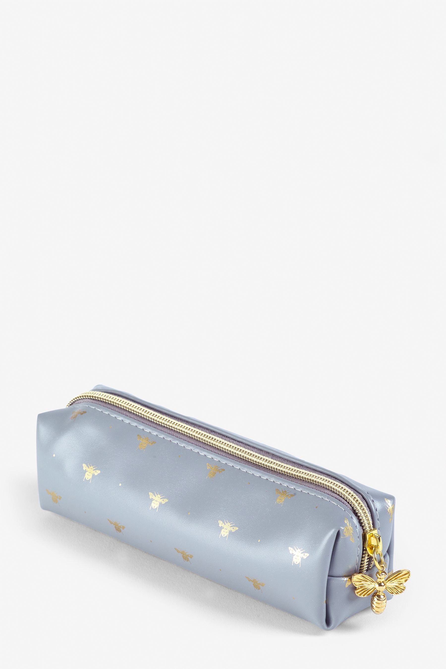 Grey Bee Pencil Case