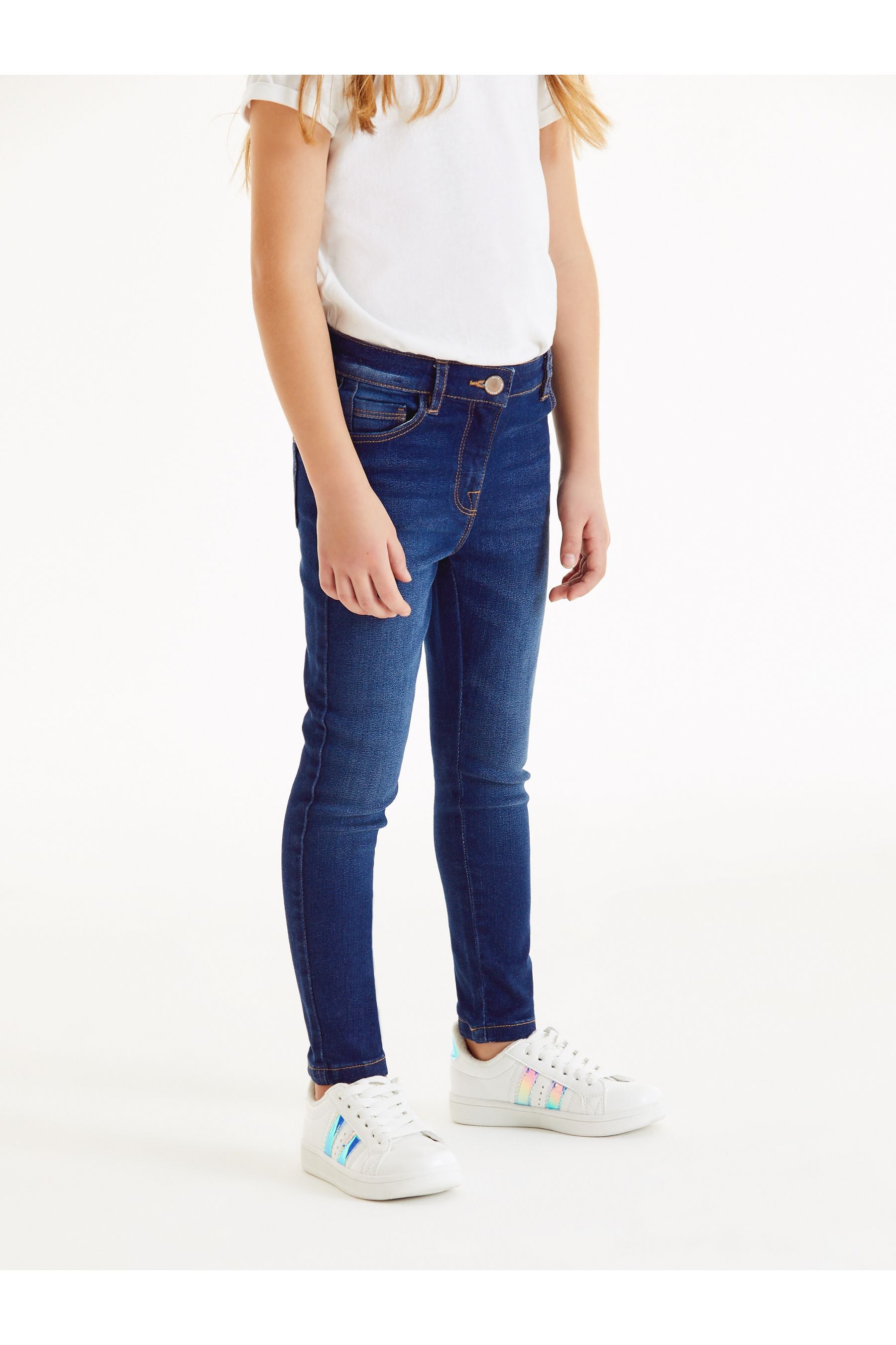 Dark Blue Skinny Jeans (3-16yrs)