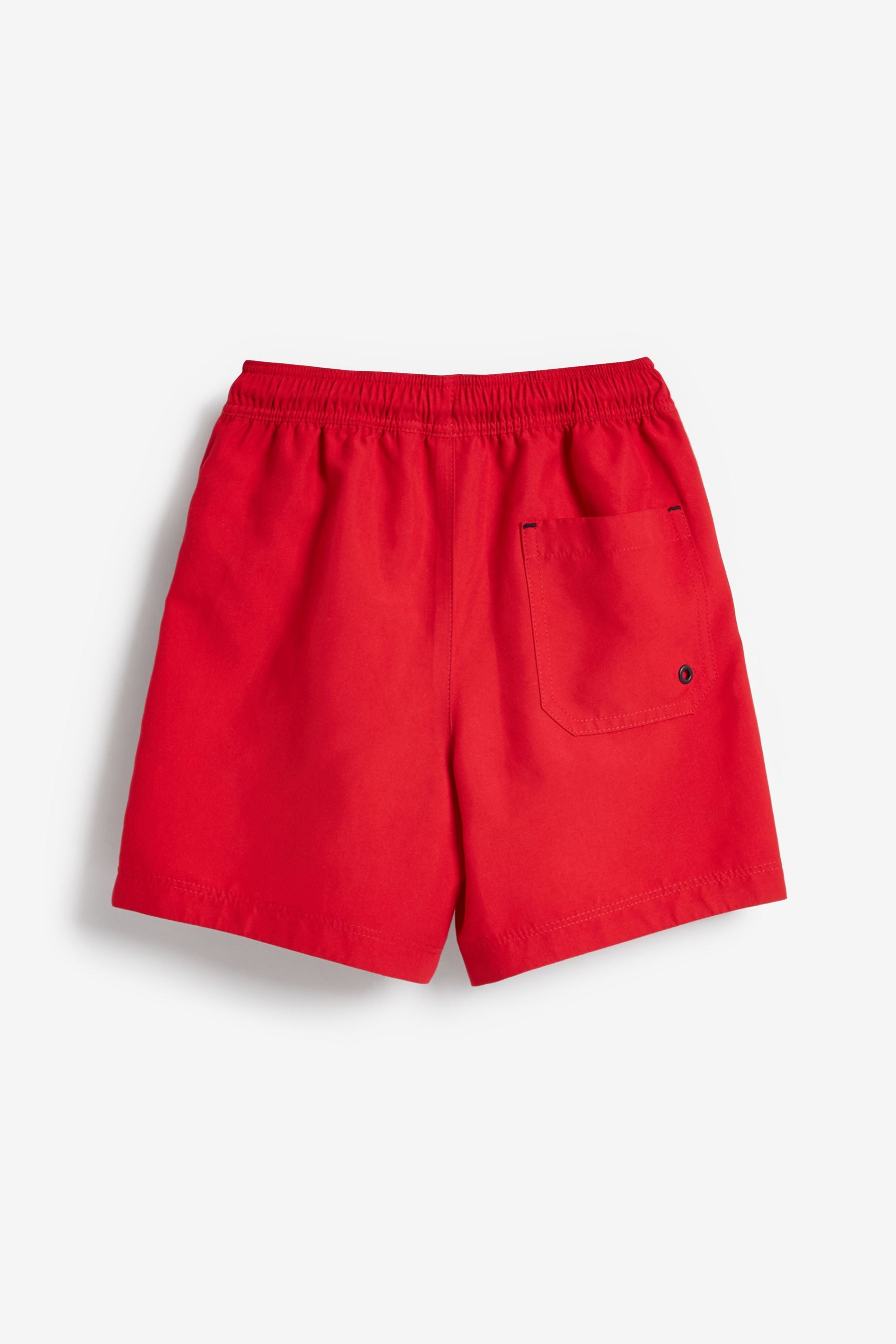 Red Regular Length Swim Shorts (1.5-16yrs)