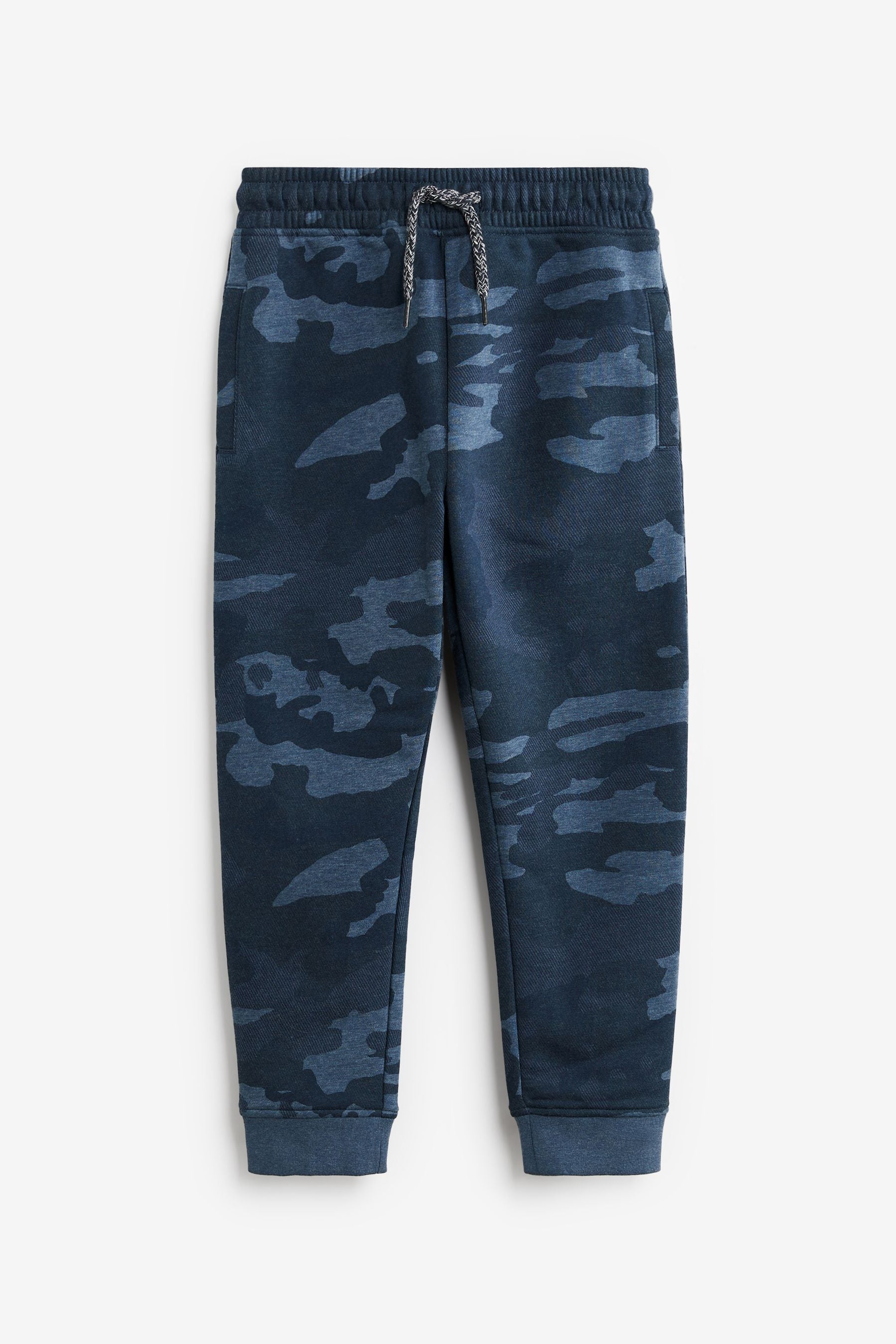 Navy Blue/Khaki Green Camo 2 Pack Skinny Joggers (3-16yrs)