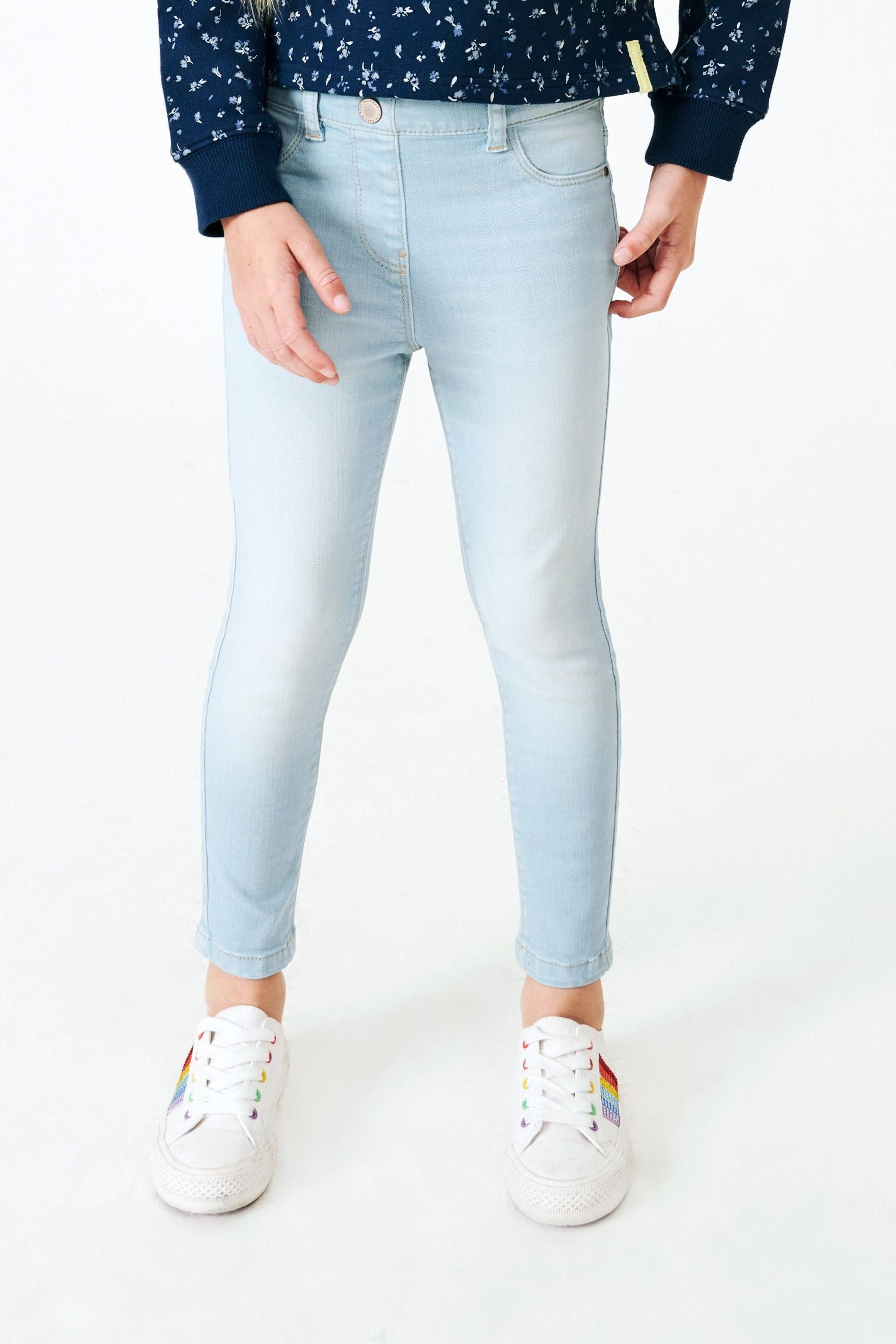 Light Blue Denim Jeggings (3-16yrs)