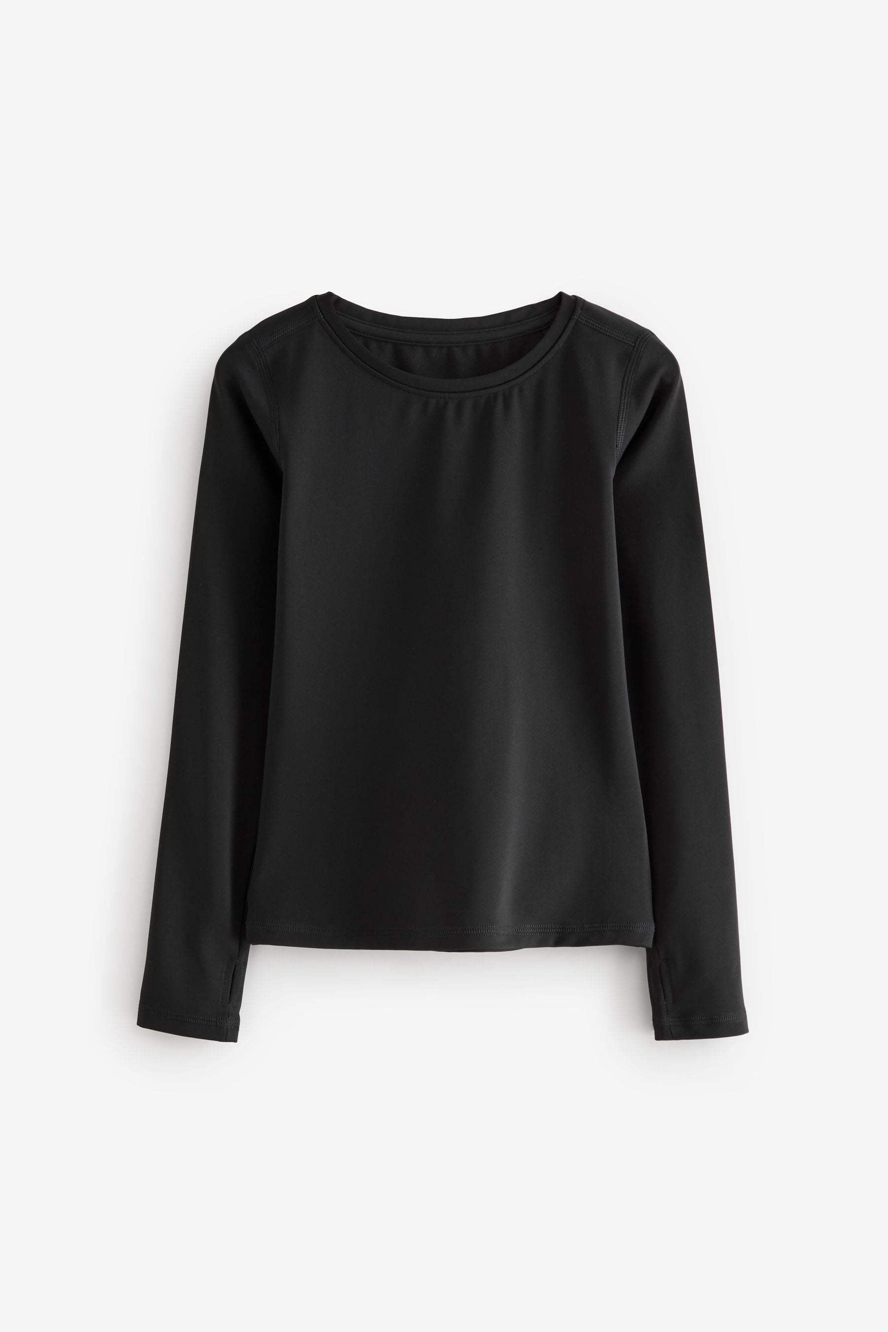 Black Long Sleeve Base Layer (5-16yrs)