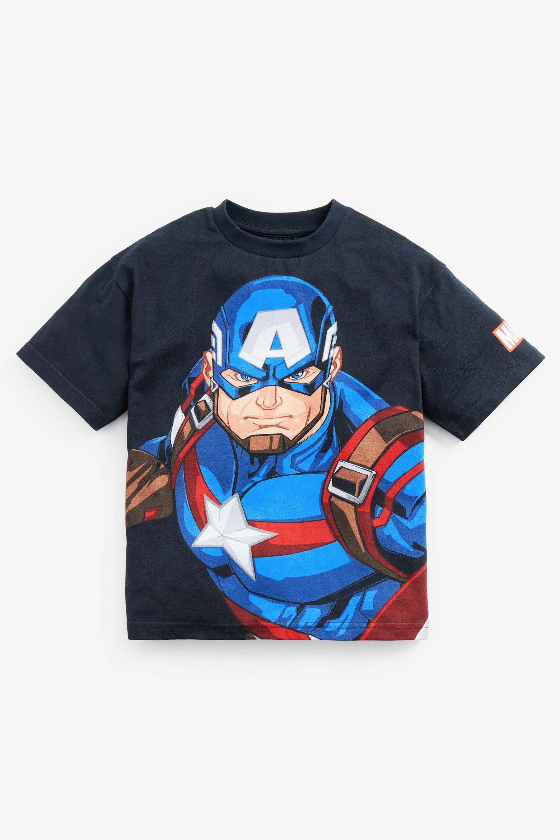 Captain America Marvel Avengers T-Shirt (3-16yrs)