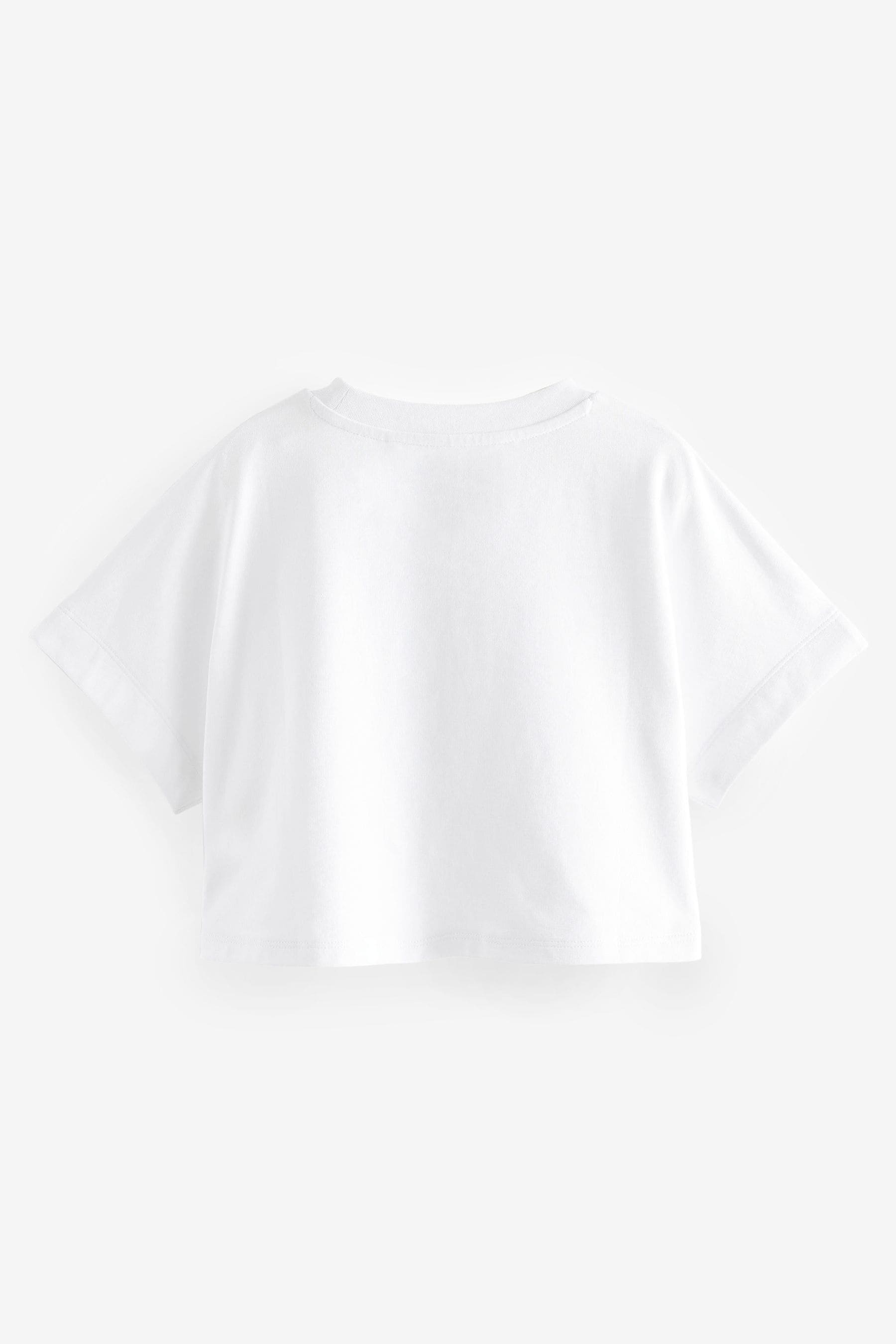 White Boxy T-Shirt (3-16yrs)