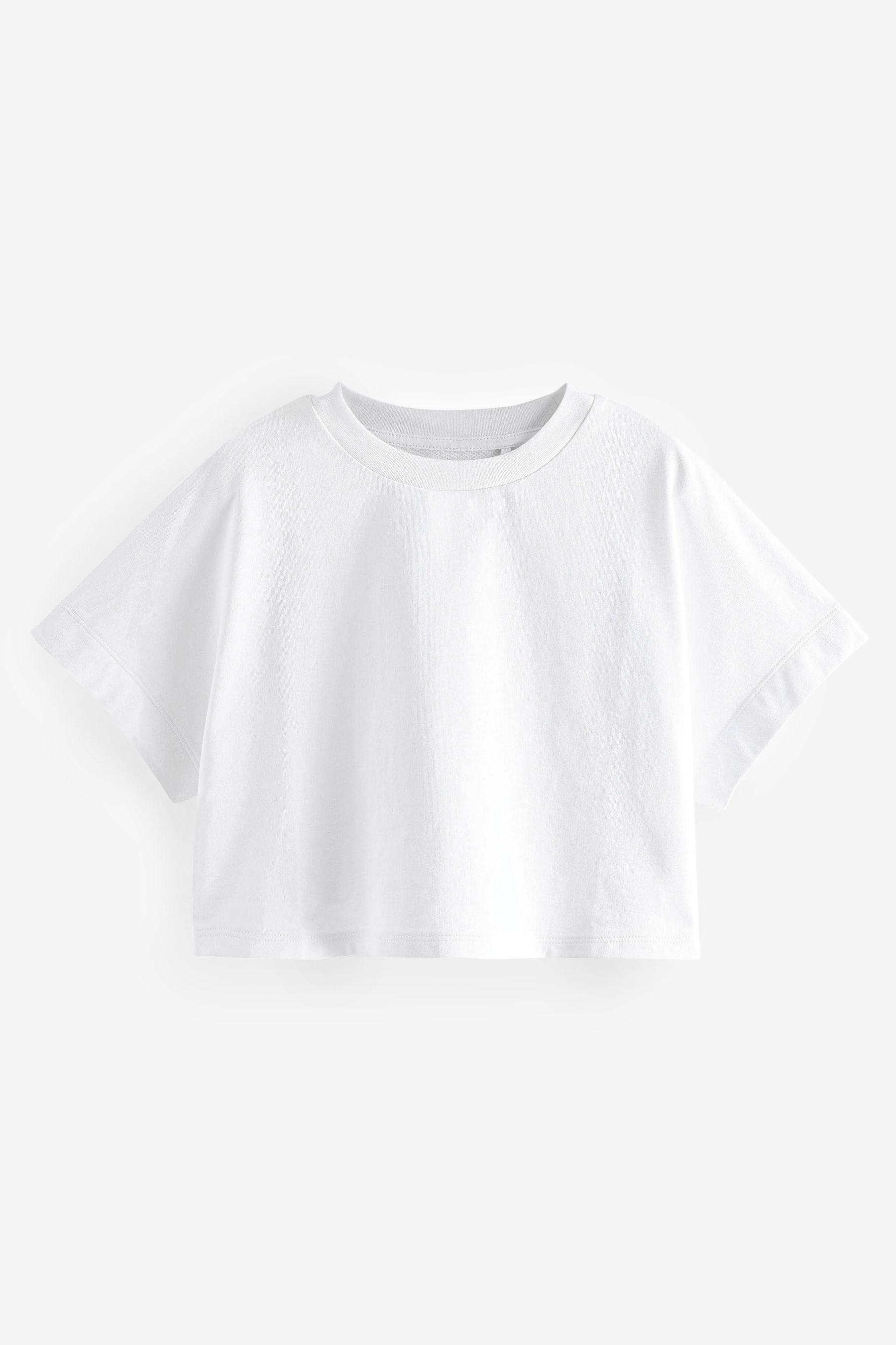 White Boxy T-Shirt (3-16yrs)