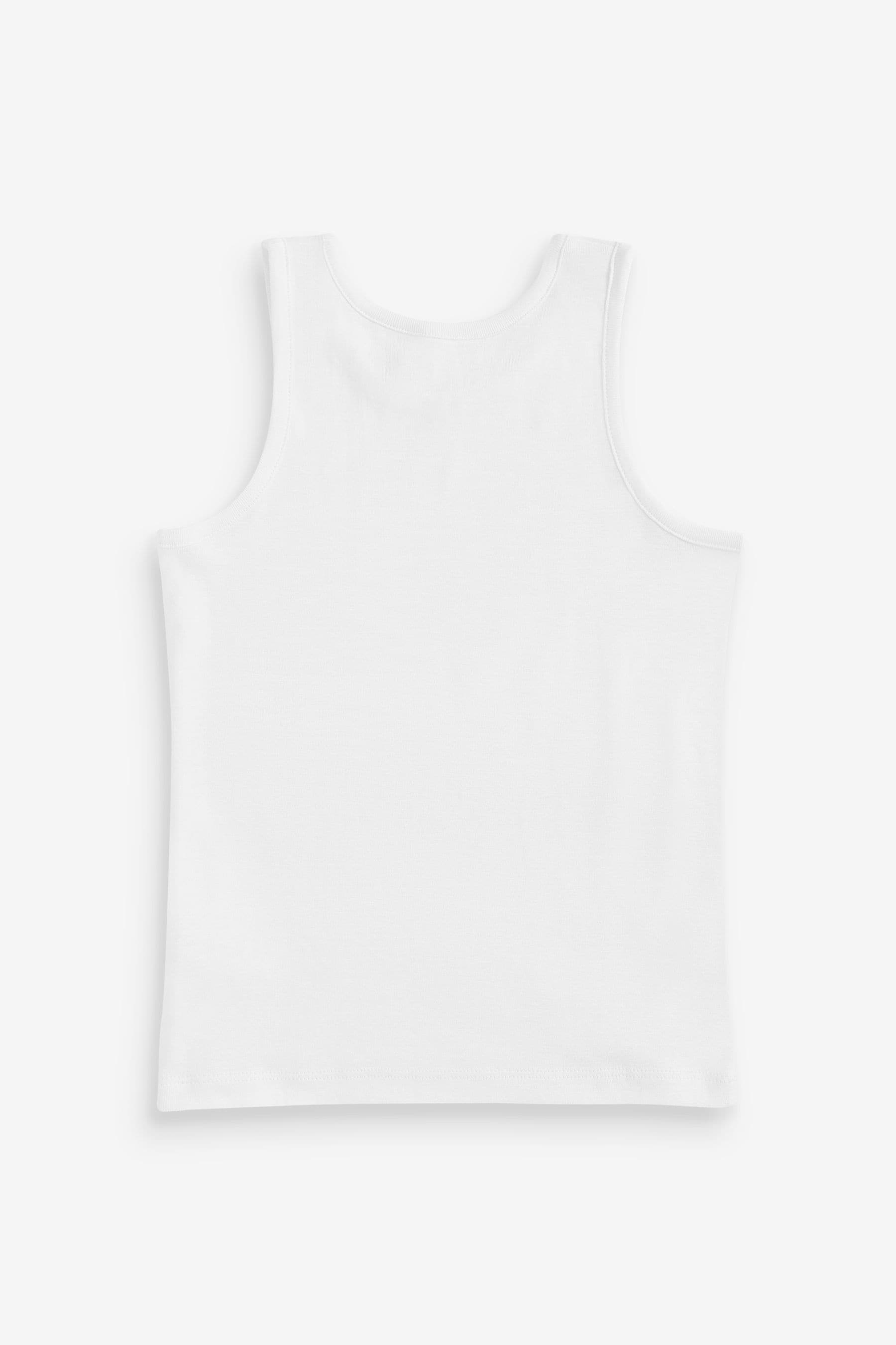 White Vests 10 Pack (1.5-16yrs)