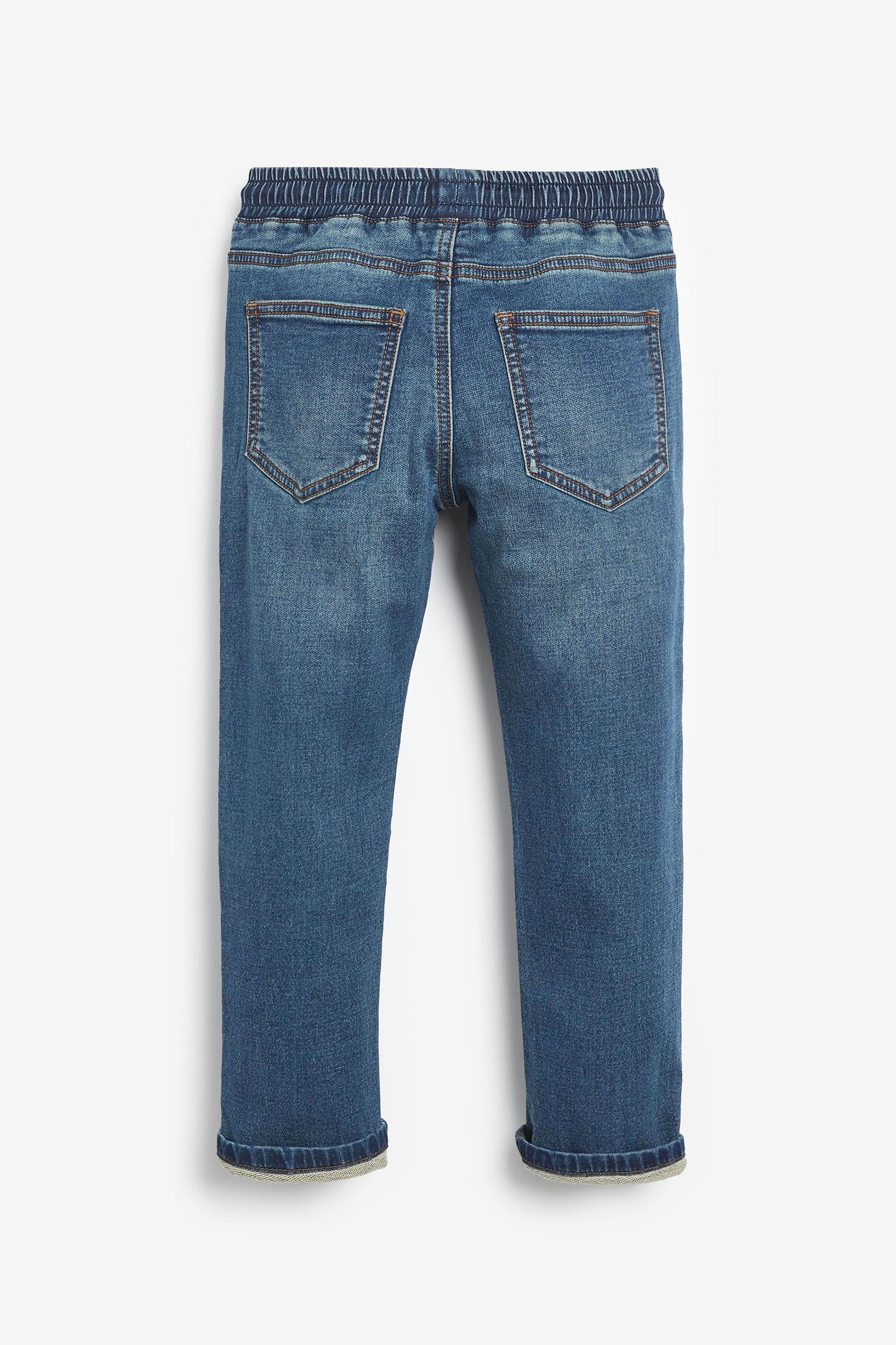 Mid Vintage Blue Stretch Elasticated Waist Jeans (3-16yrs)