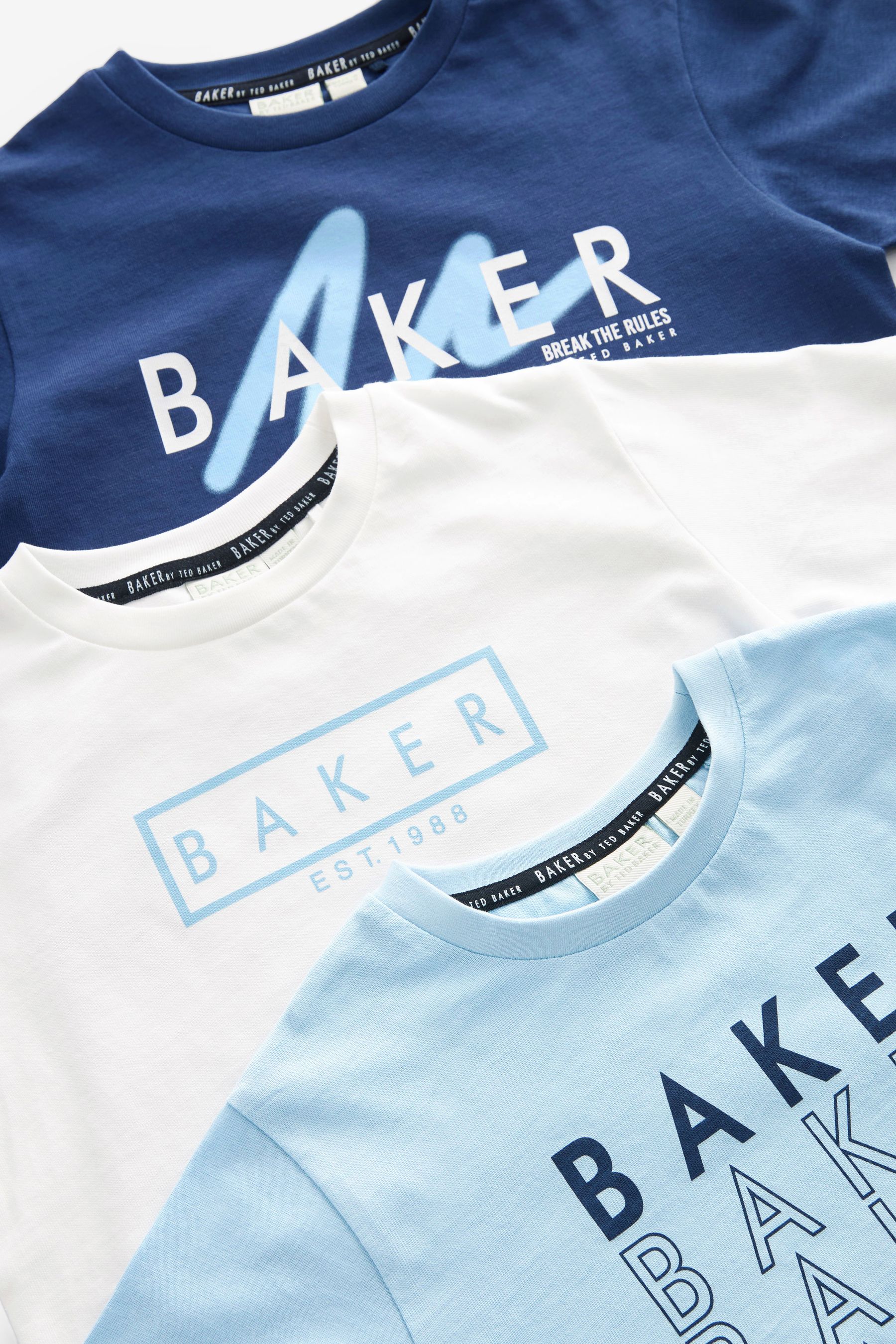 Baker by Ted Baker Graphic T-Shirts 3 Pack