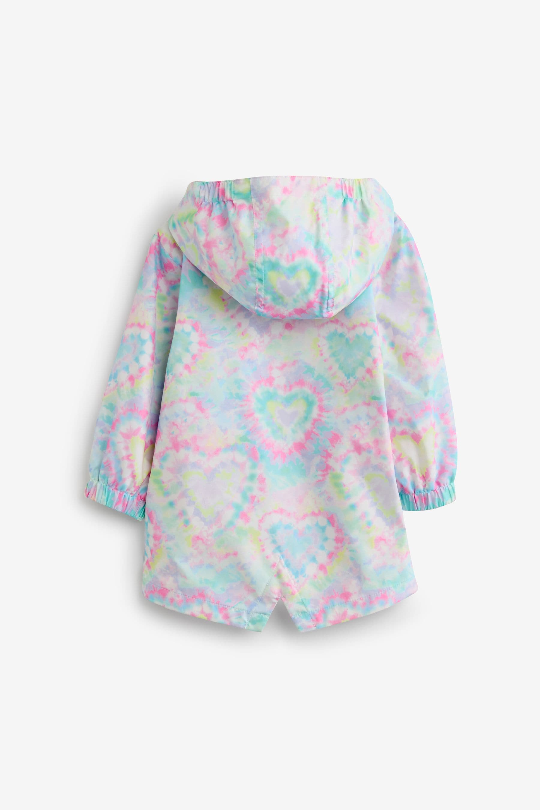 Pastel Heart Shower Resistant Printed Cagoule (3mths-7yrs)