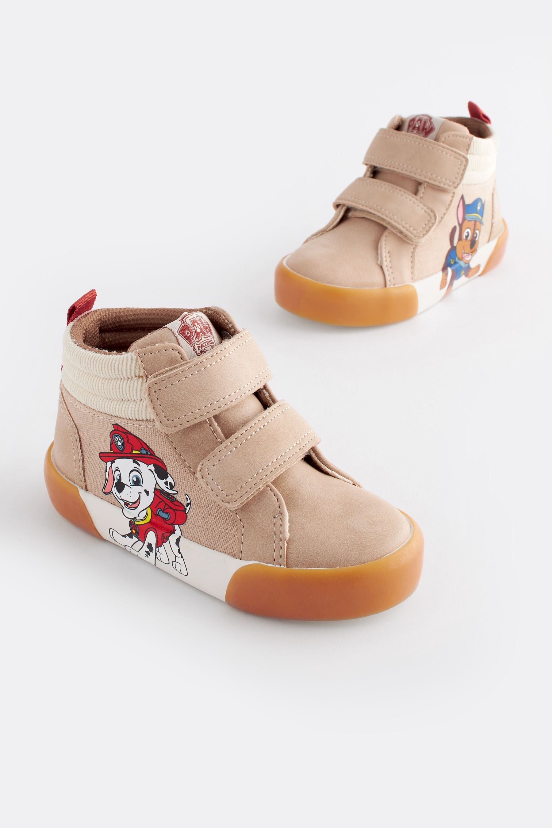 PAW Patrol Cream Warm Lined Touch Fastening Boots