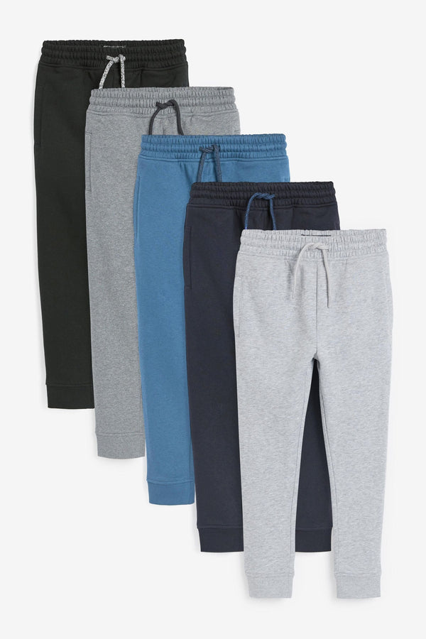 Multi Joggers 5 Pack (3-16yrs)