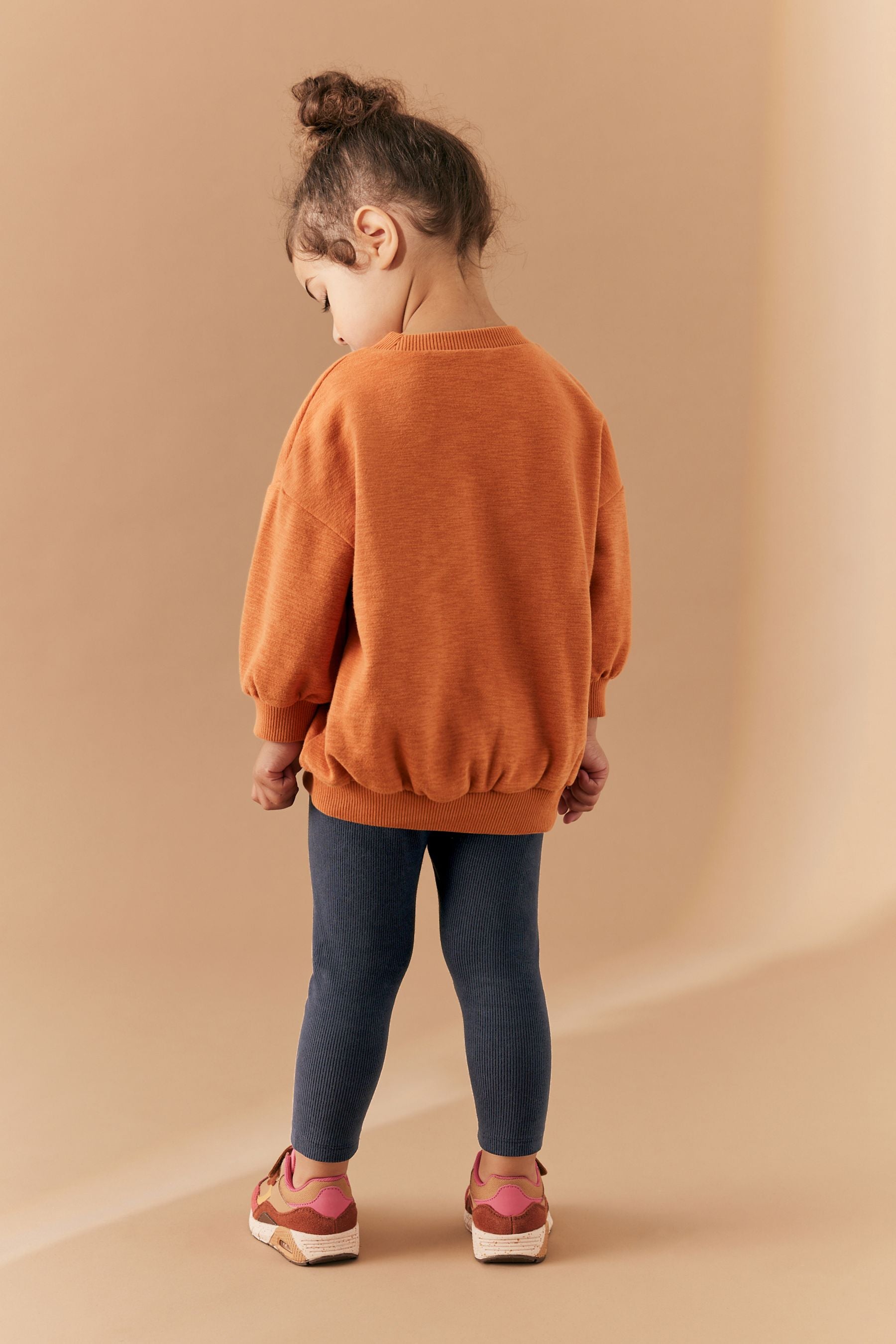 Orange Crew Sweatshirt and Leggings Set (3mths-7yrs)