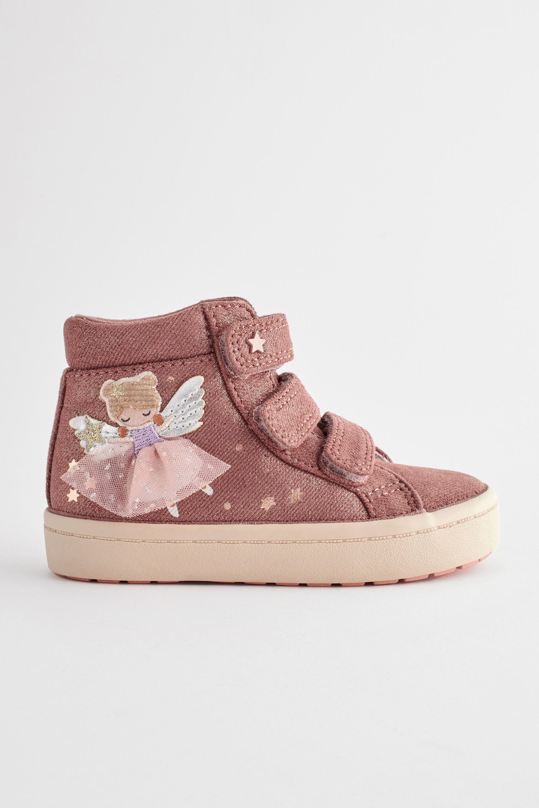 Fig Pink Fairy High Top Trainers