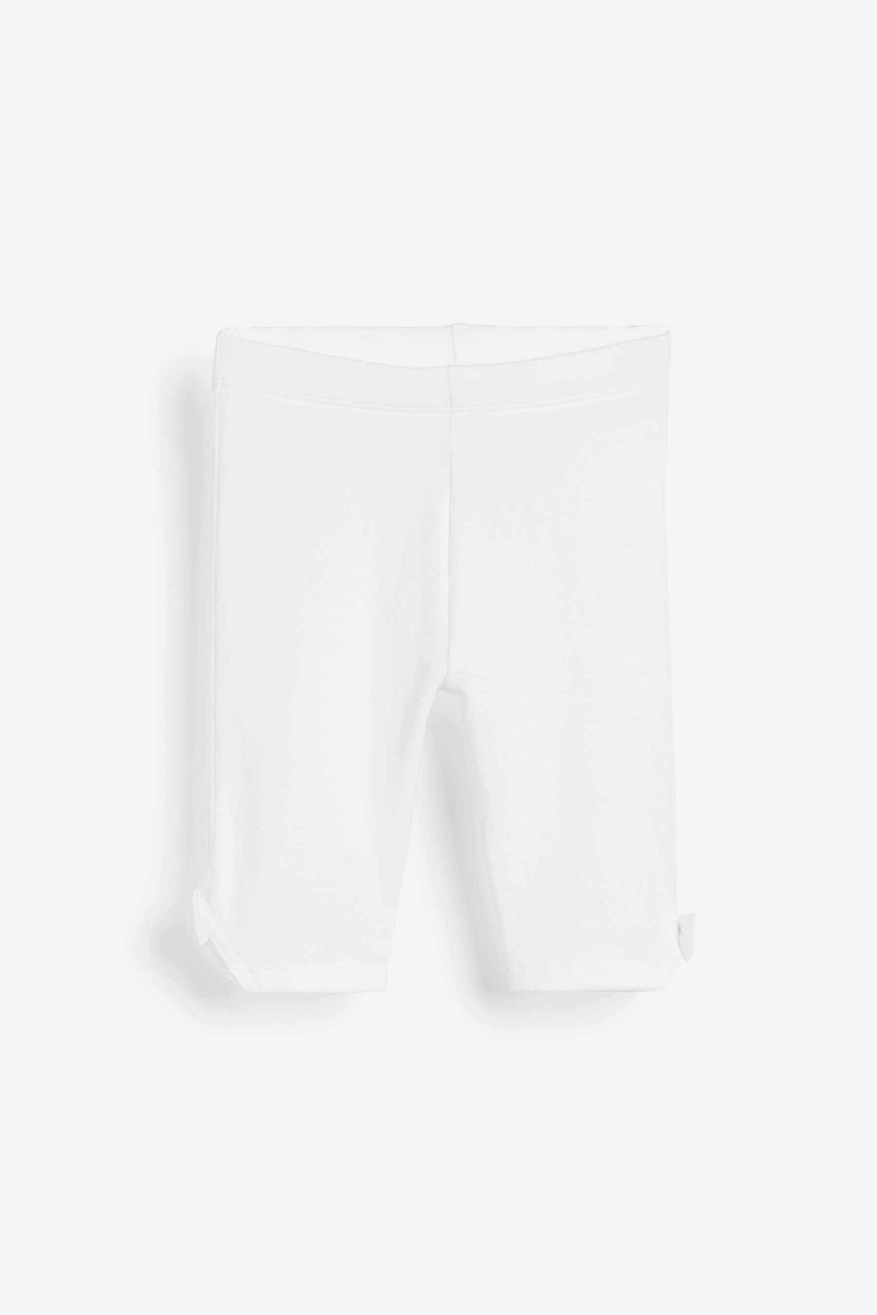 White Cropped Leggings (3mths-7yrs)