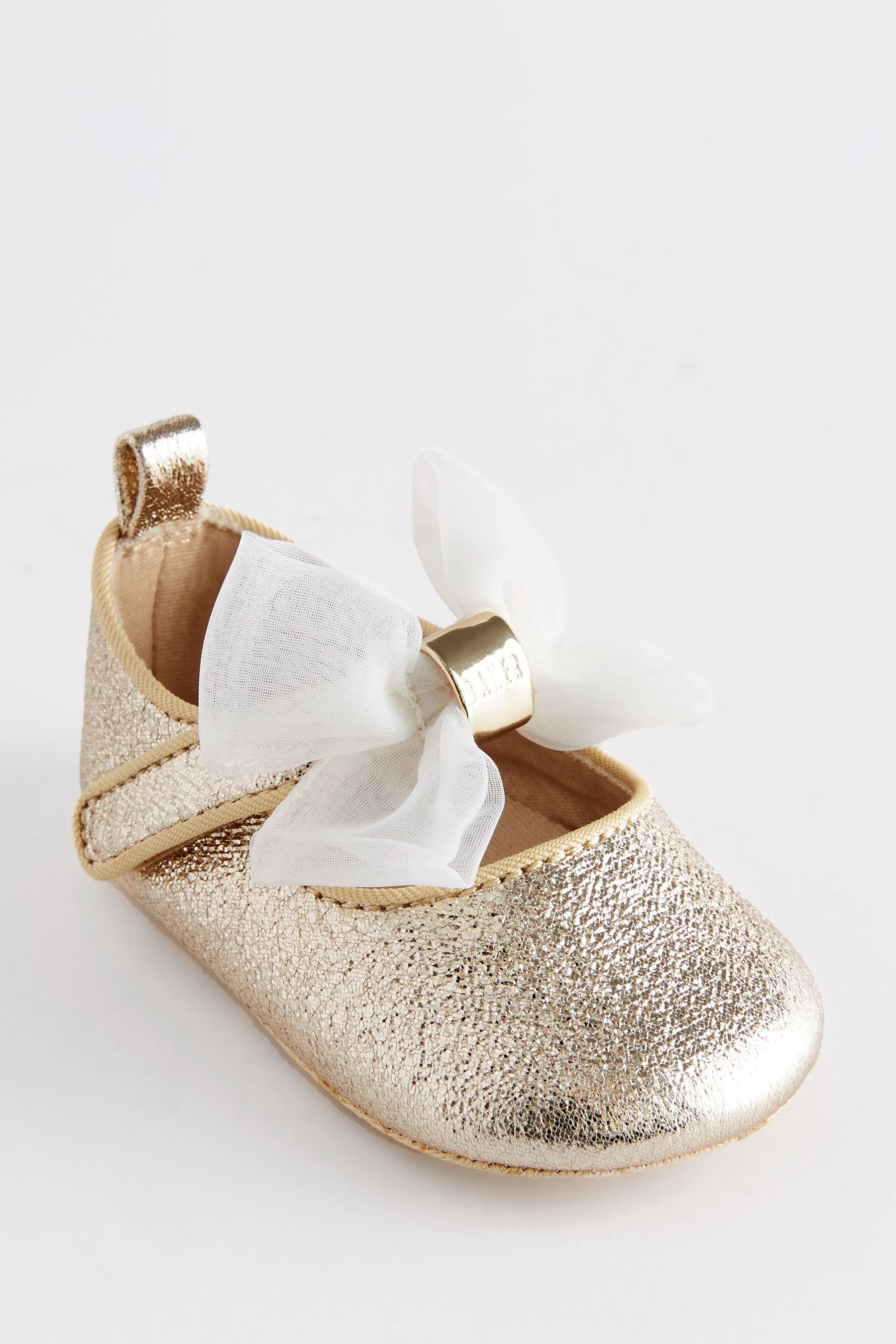 Gold Baker by Ted Baker Patent Mary Jane Shoes