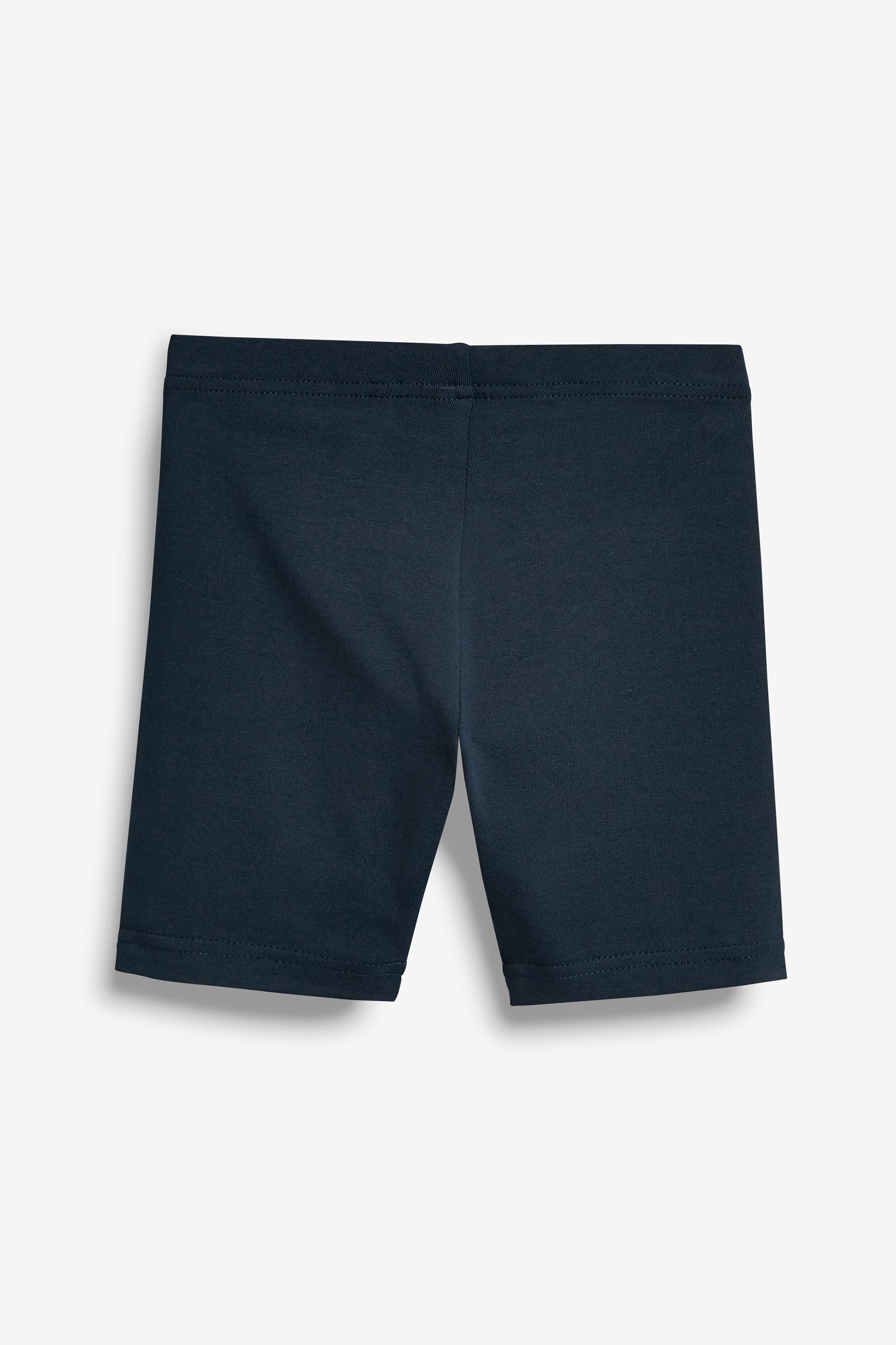 Navy Blue 2 Pack Cotton Rich Stretch Cycle Shorts (3-16yrs)