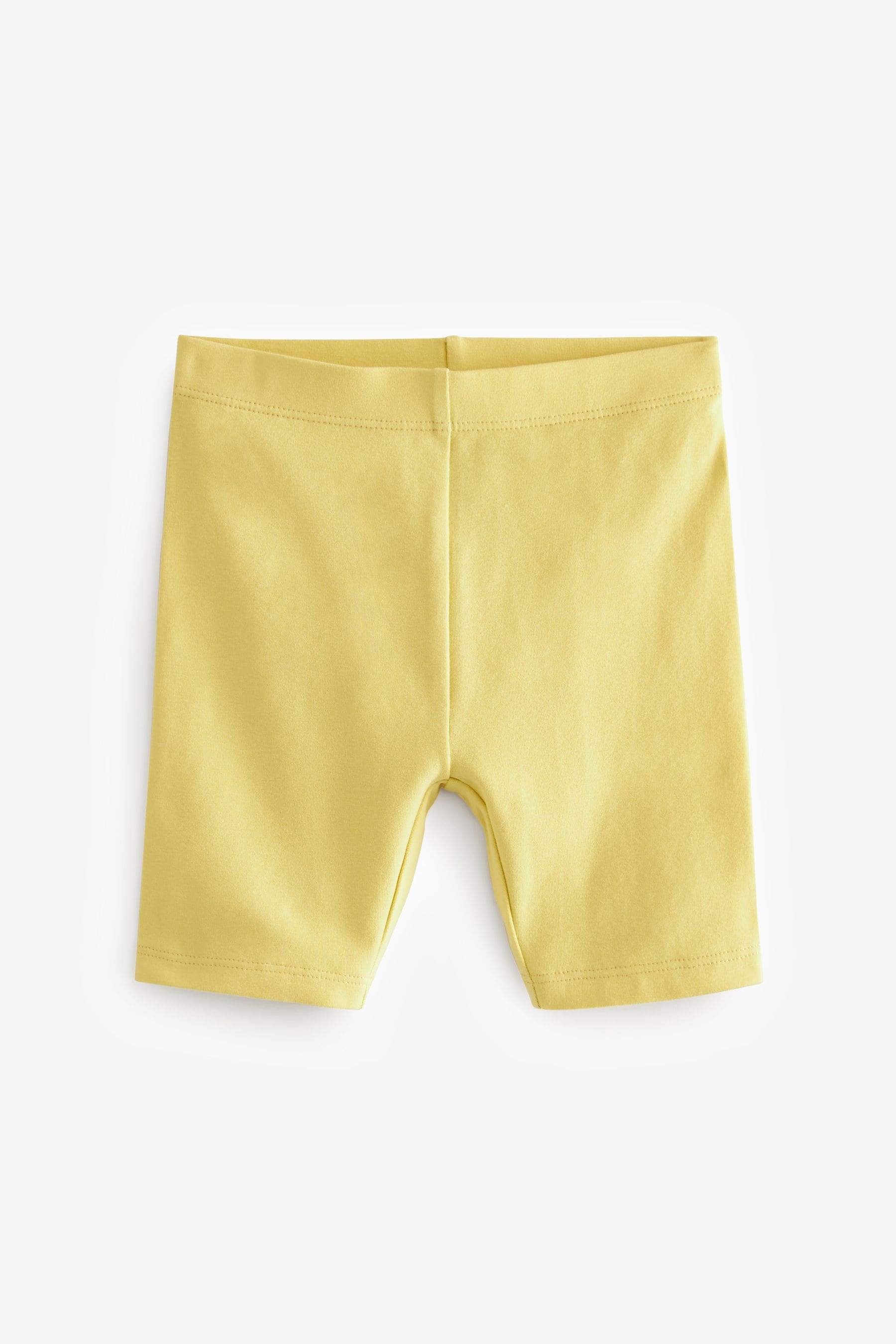 Yellow Rainbow Cycle Shorts 4 Pack (3mths-7yrs)