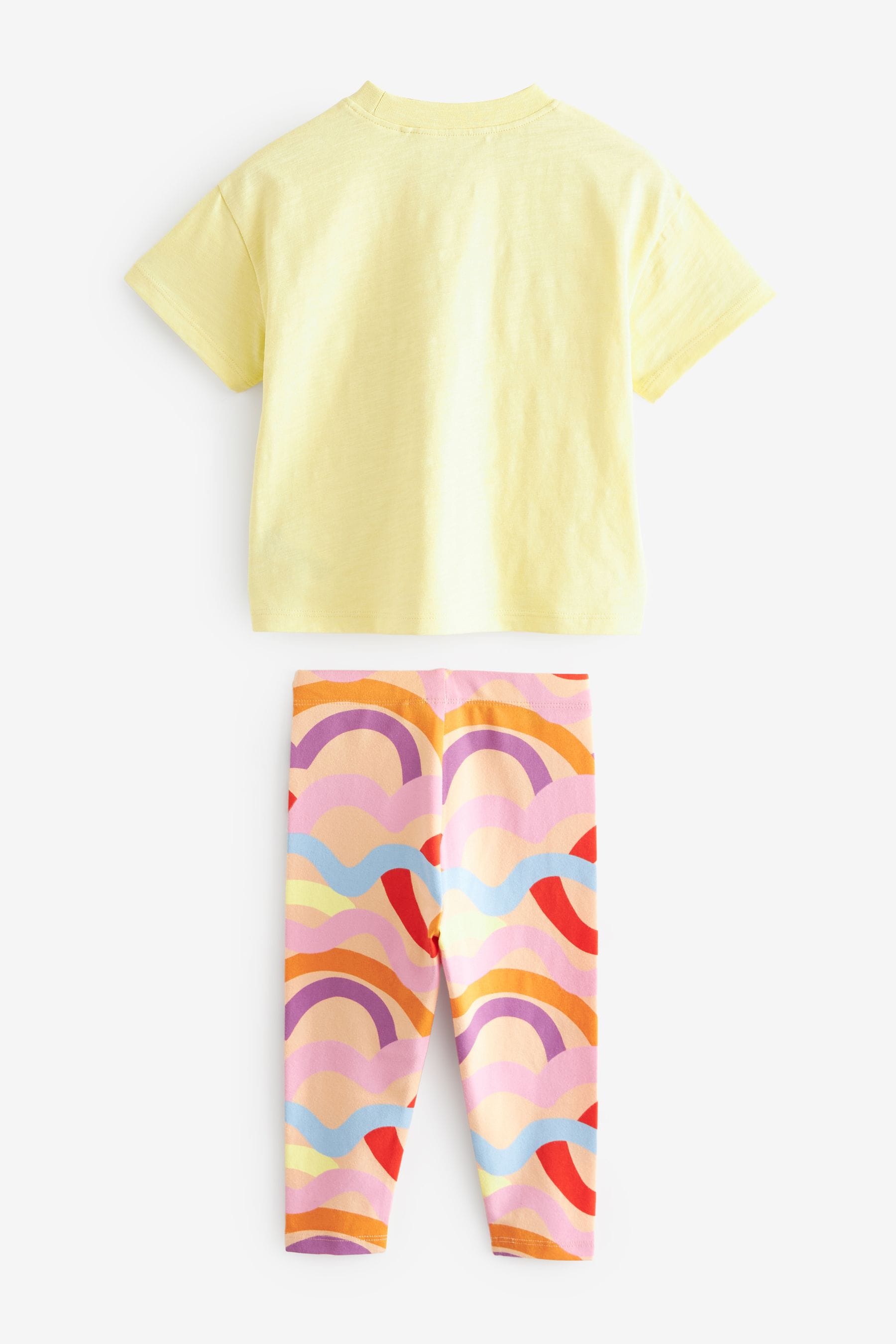 Rainbow Short Sleeve T-Shirt and Leggings Set (3mths-7yrs)