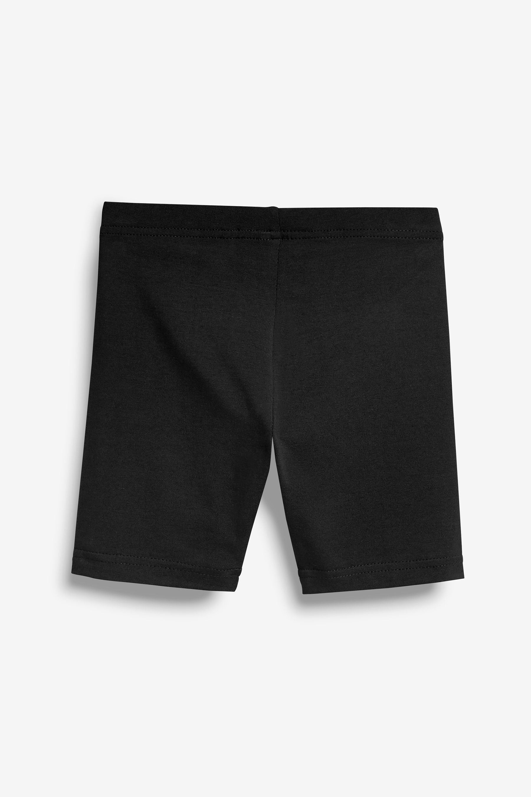 Black 2 Pack Cotton Rich Stretch Cycle Shorts (3-16yrs)