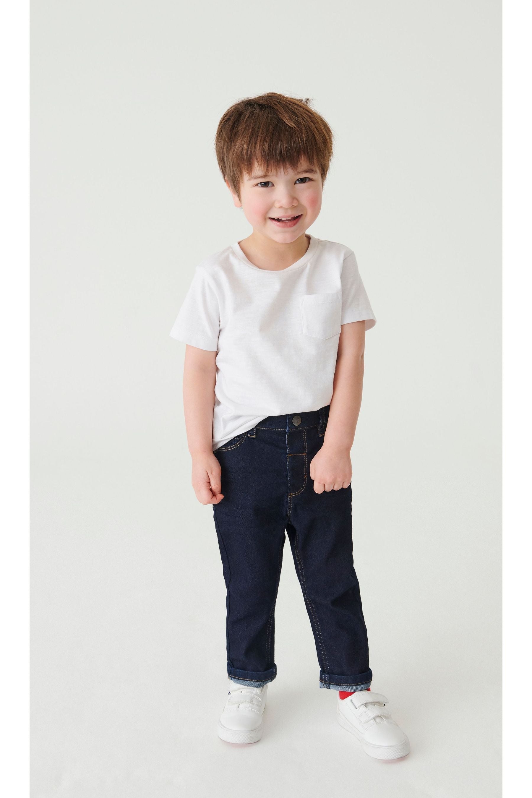 Denim Rinse Comfort Stretch Jeans (3mths-7yrs)