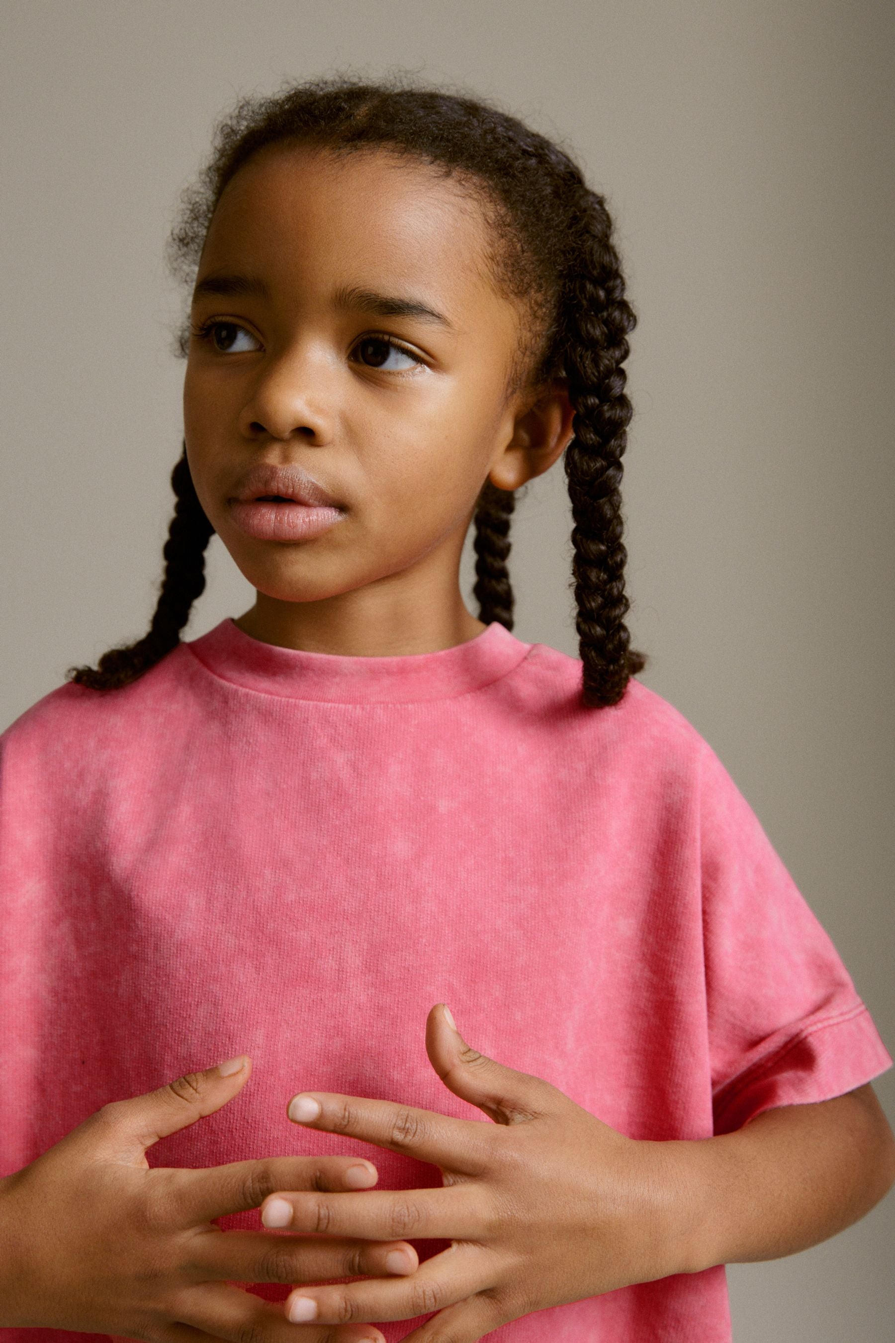 Red Boxy T-Shirt (3-16yrs)