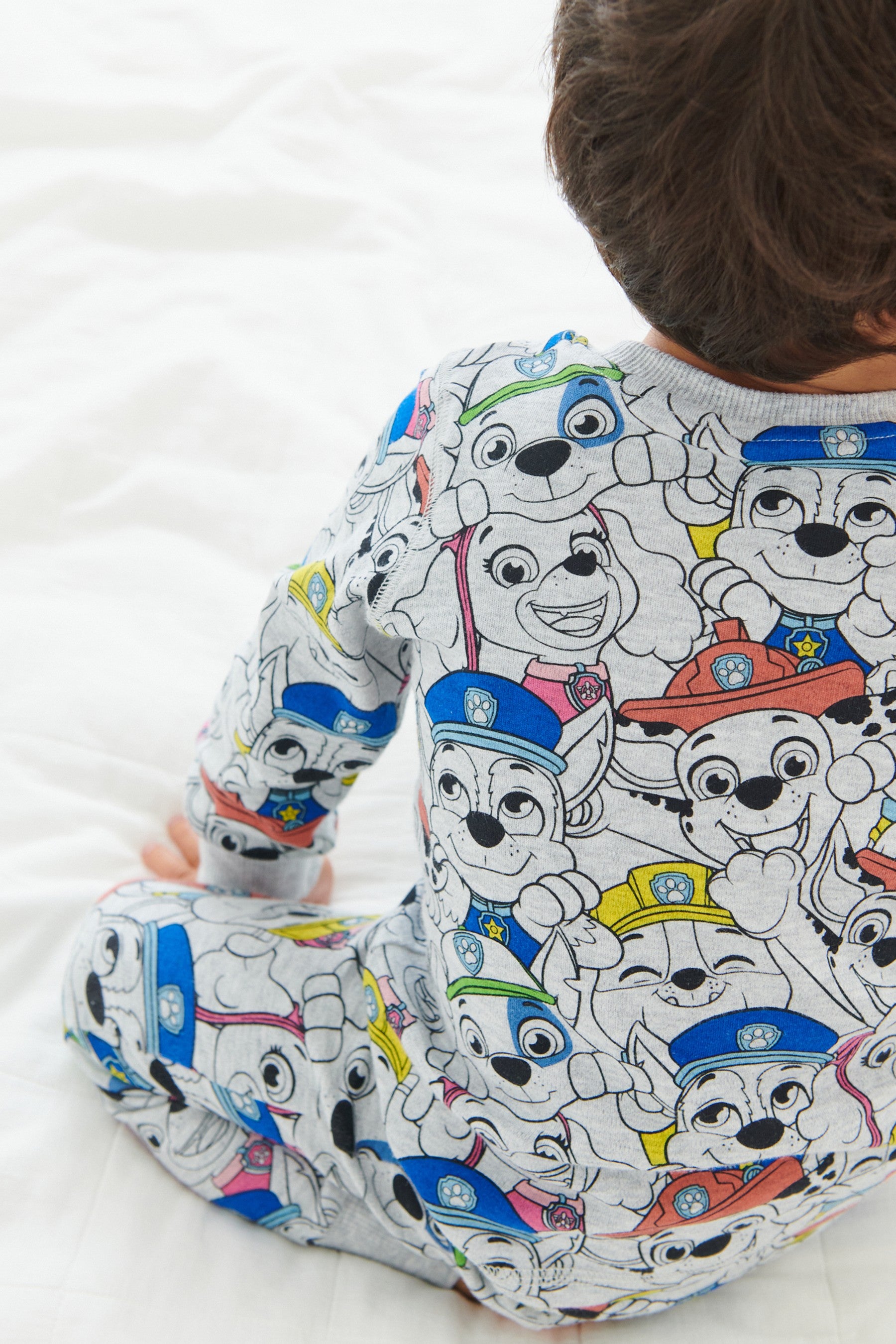 Blue/White PAW Patrol 2 Pack Snuggle Pyjamas (12mths-8yrs)