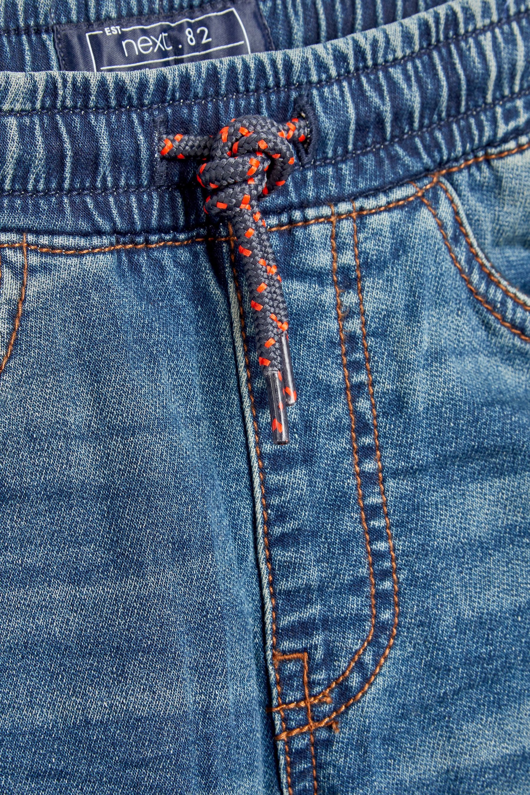 Mid Vintage Blue Stretch Elasticated Waist Jeans (3-16yrs)