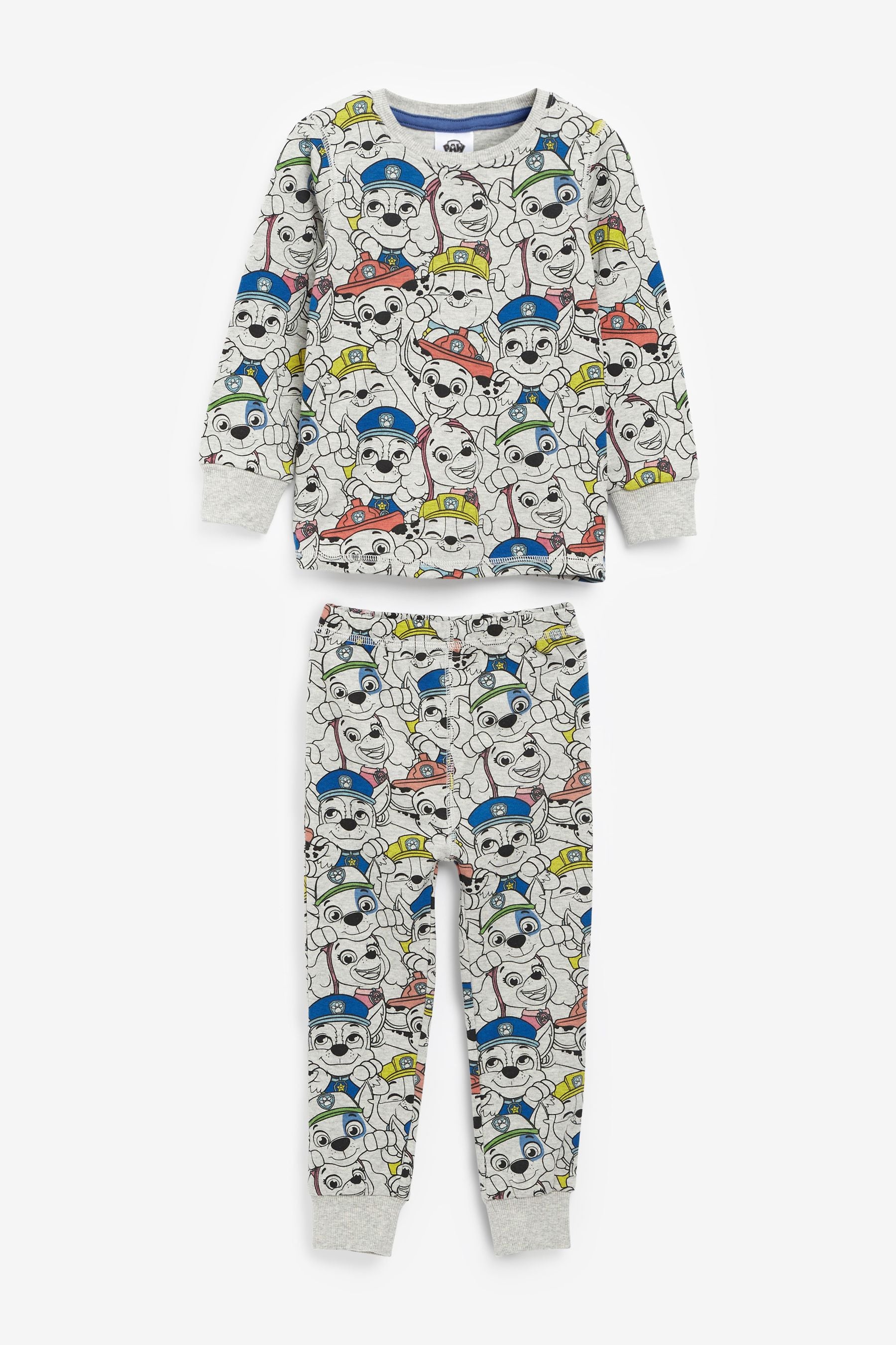 Blue/White PAW Patrol 2 Pack Snuggle Pyjamas (12mths-8yrs)